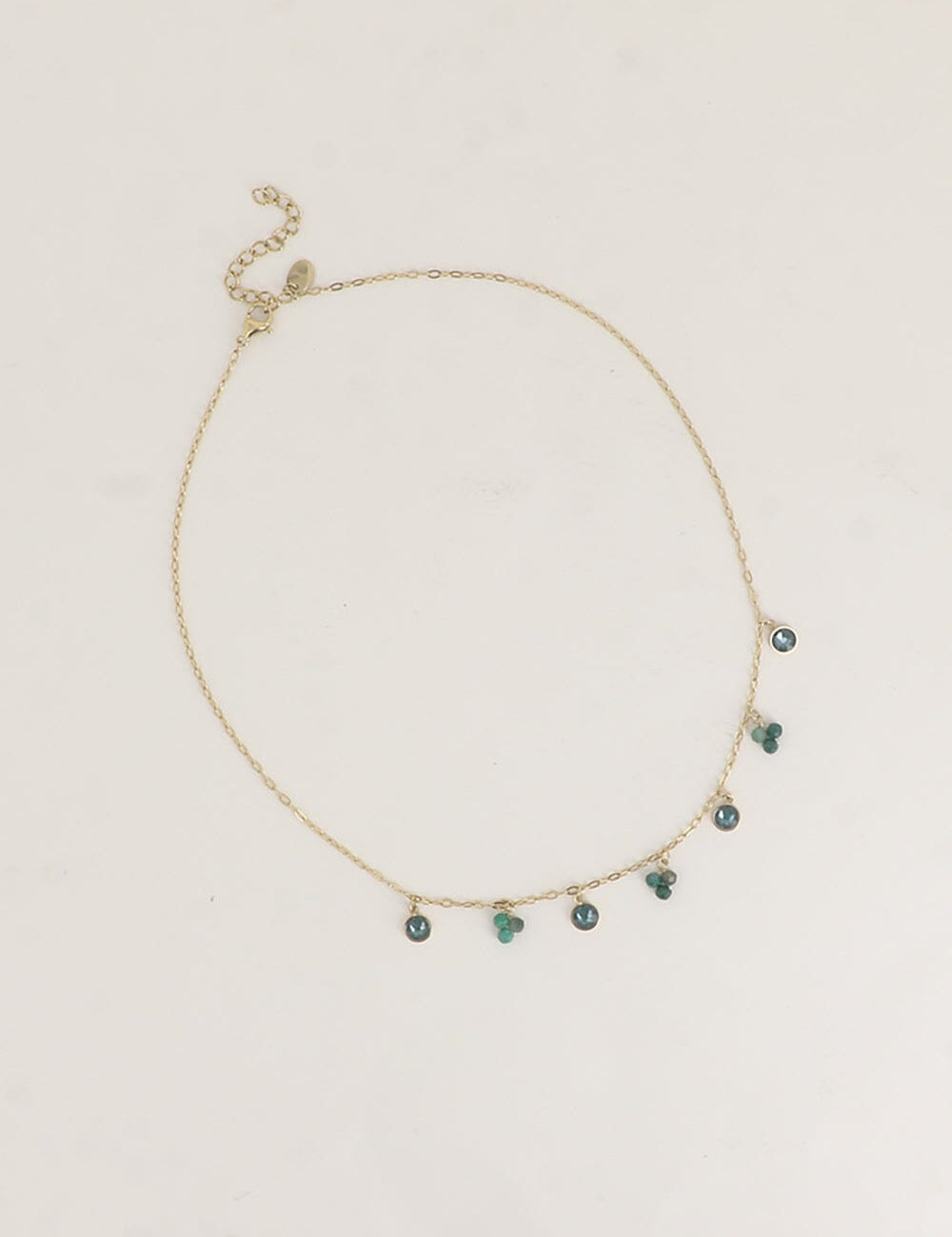 Collier Bohm Paris - Soly Collier en chaine simple Bohm Paris Jaspe vert 
