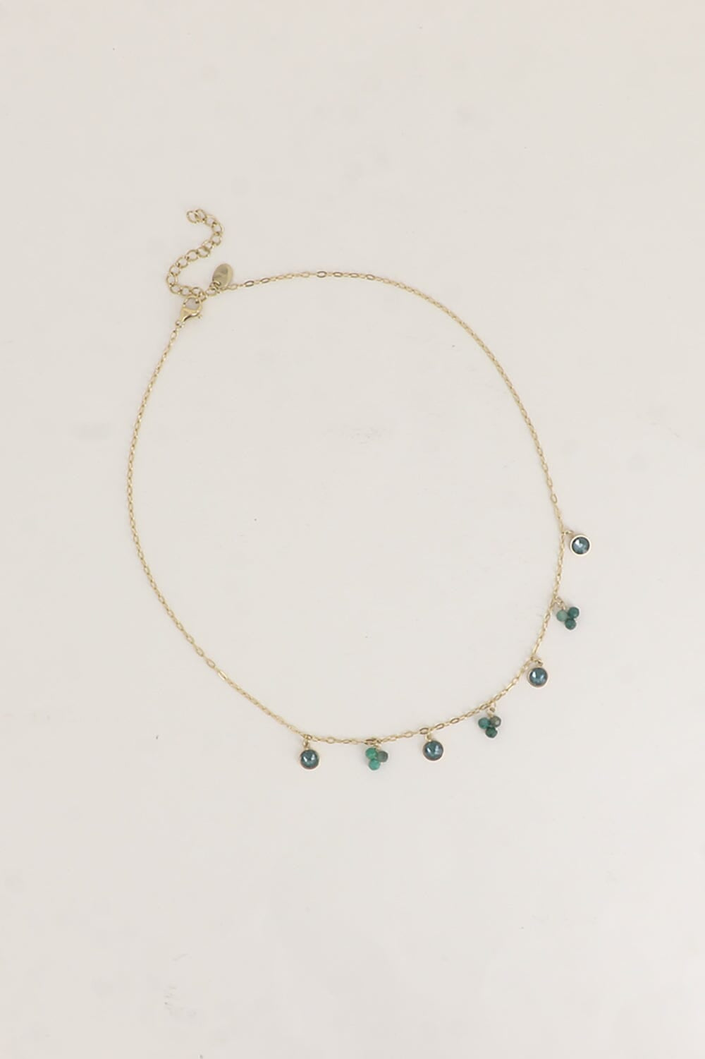 Collier Bohm Paris - Soly Collier en chaine simple Bohm Paris Jaspe vert 
