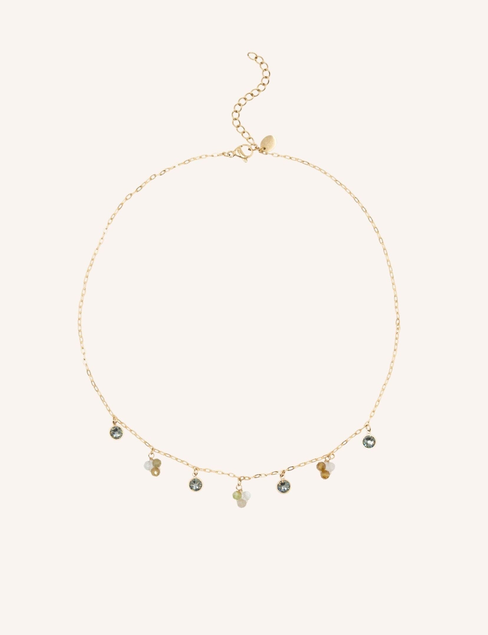 Collier Bohm Paris - Solyra Collier en chaine simple Bohm Paris Turquoise africaine 