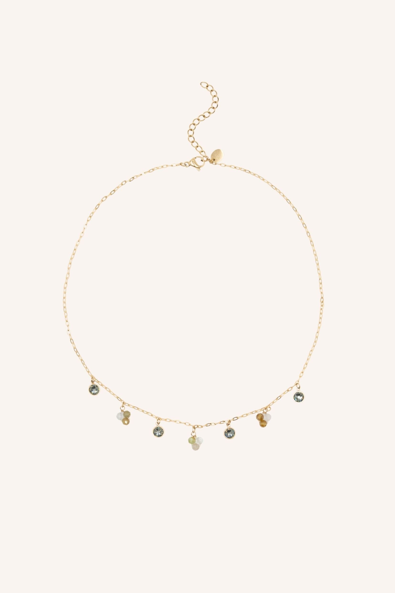 Collier Bohm Paris - Solyra Collier en chaine simple Bohm Paris Turquoise africaine 