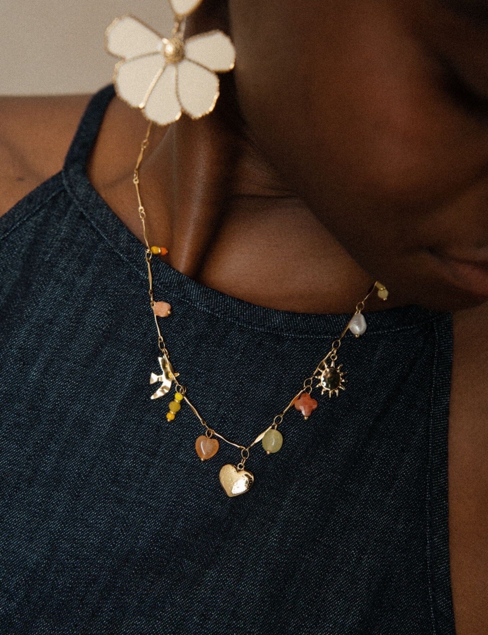 Collier Bohm Paris - Sunny Collier en chaine simple Bohm Paris 
