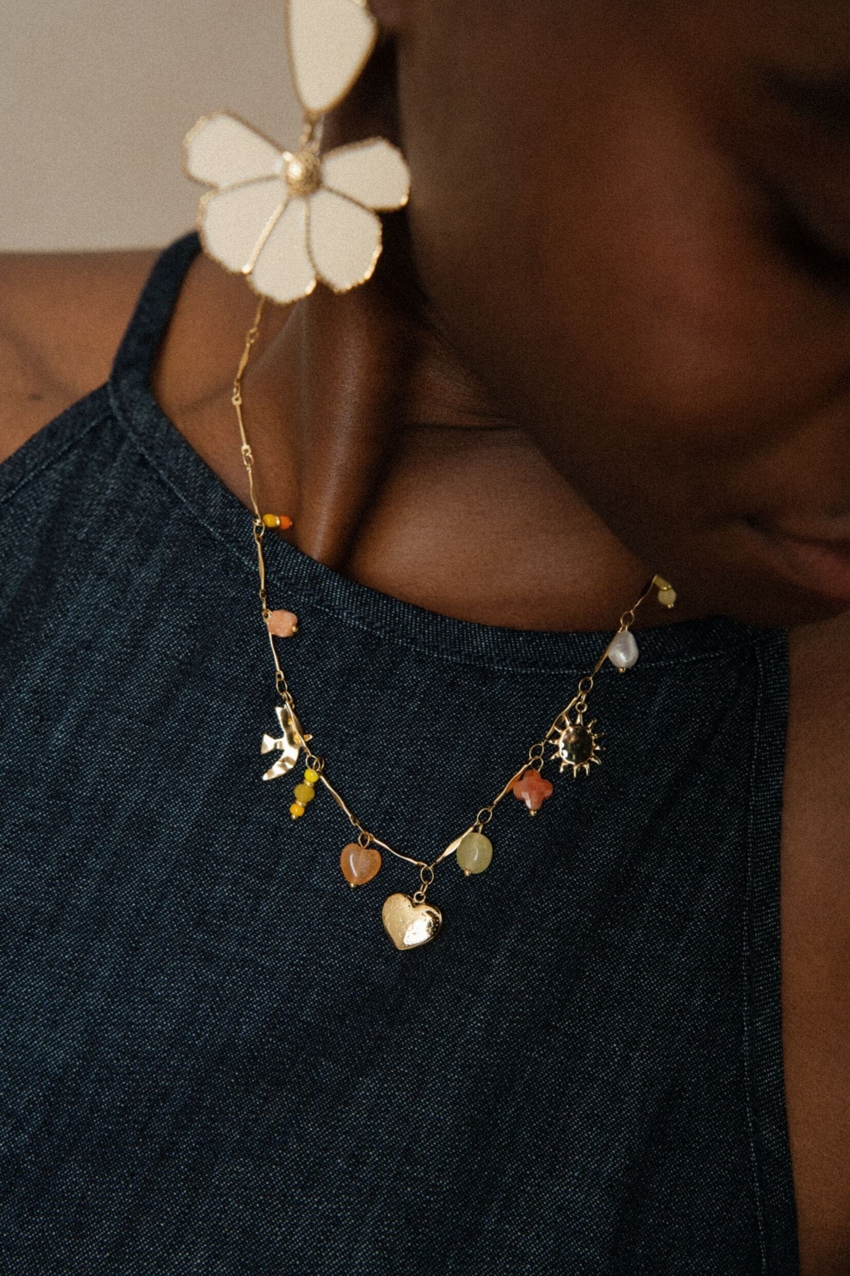 Collier Bohm Paris - Sunny Collier en chaine simple Bohm Paris 