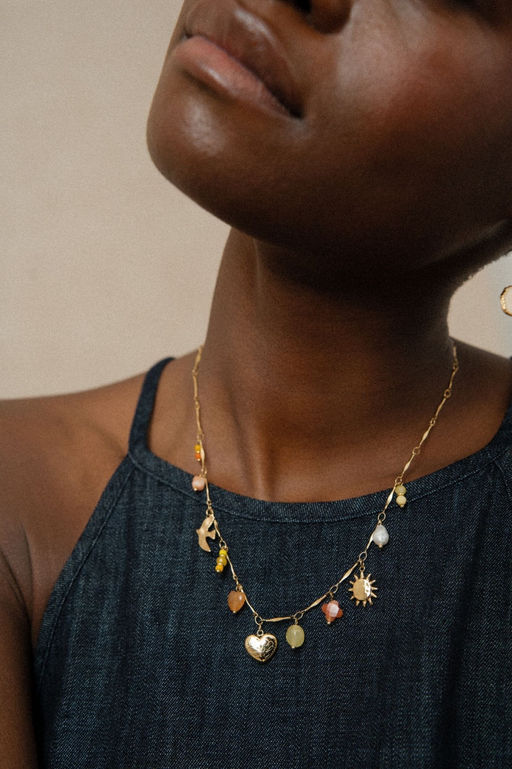 Collier Bohm Paris - Sunny Collier en chaine simple Bohm Paris 
