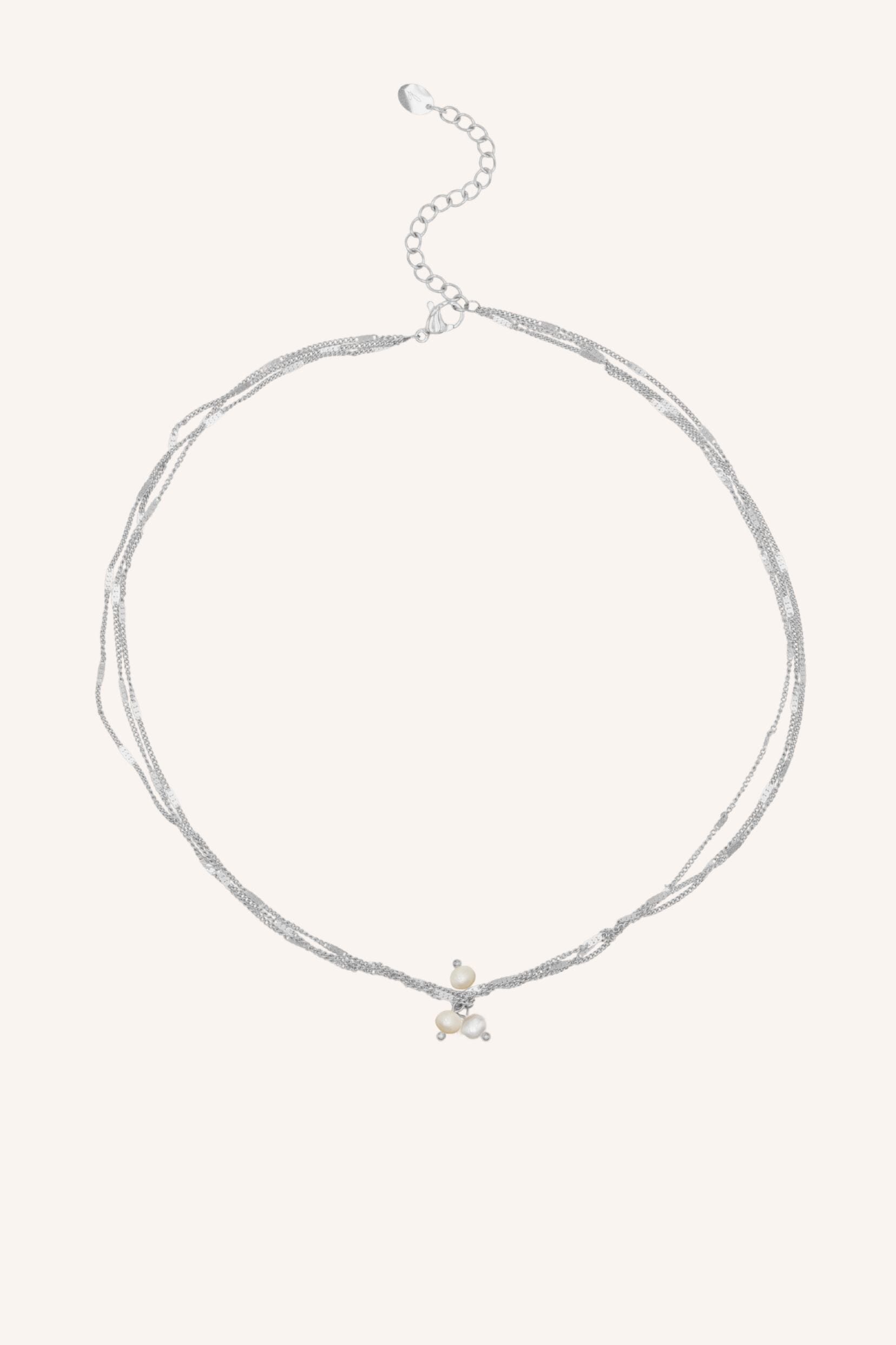 Collier Bohm Paris - Syria Collier multirangs Bohm Paris Argenté 