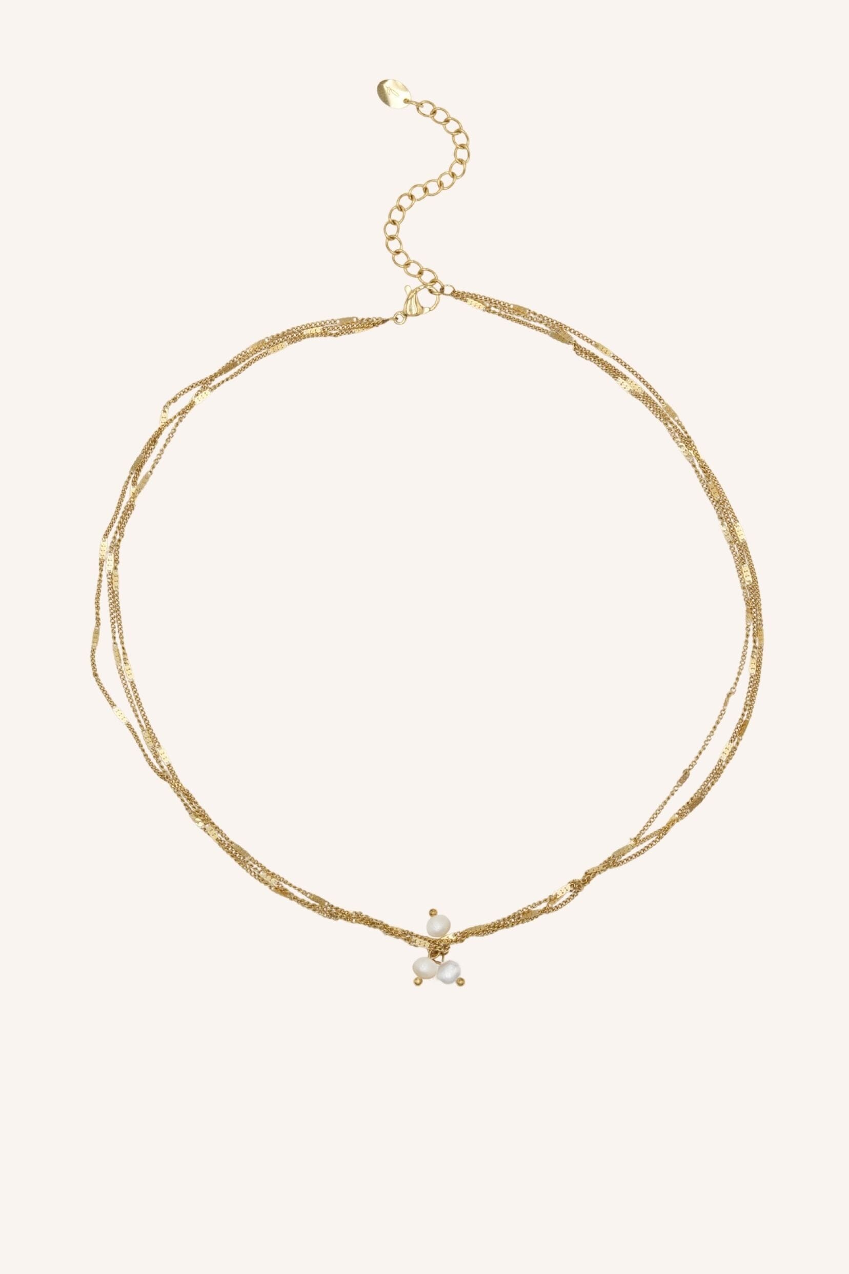 Collier Bohm Paris - Syria Collier multirangs Bohm Paris Doré 