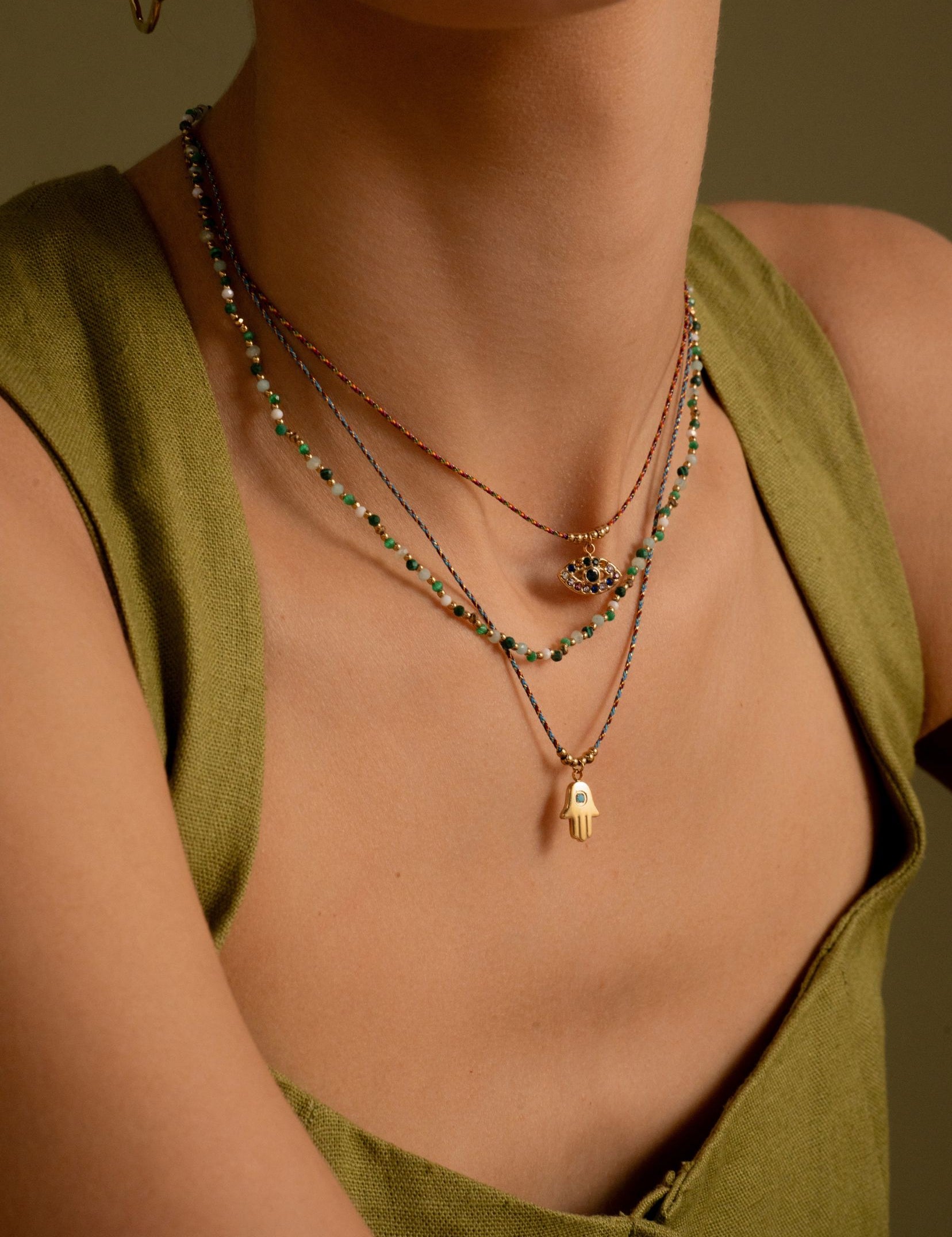 Collier Bohm Paris - Thalassa Colliers cordons Bohm Paris 