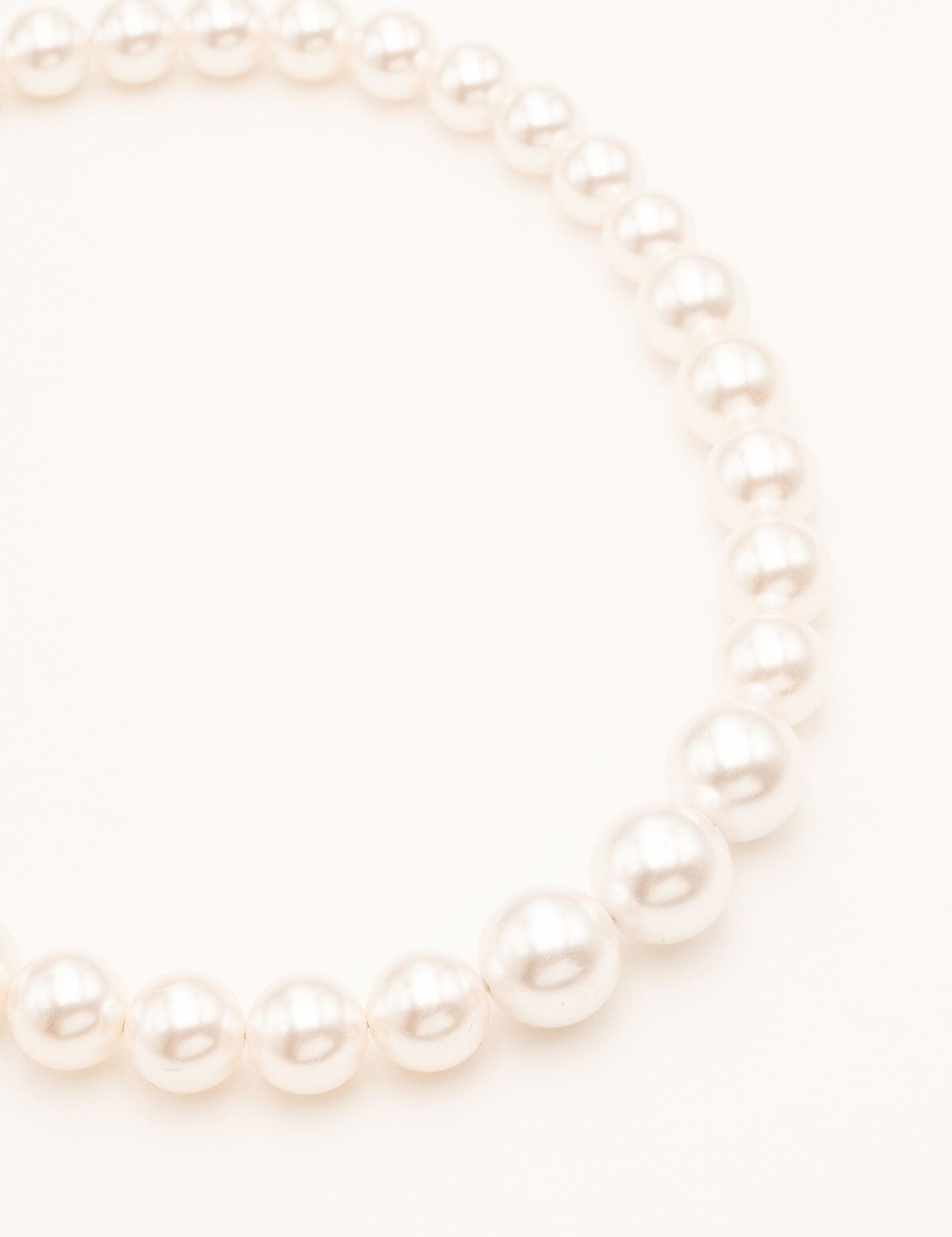 Collier Bohm Paris - Thereshi Colliers Bohm Paris Perle résine blanche 