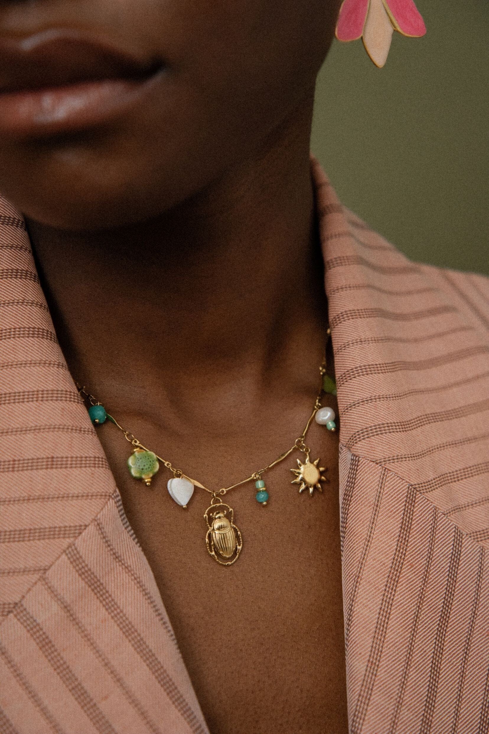 Collier Bohm Paris - Verde Collier en chaine simple Bohm Paris 