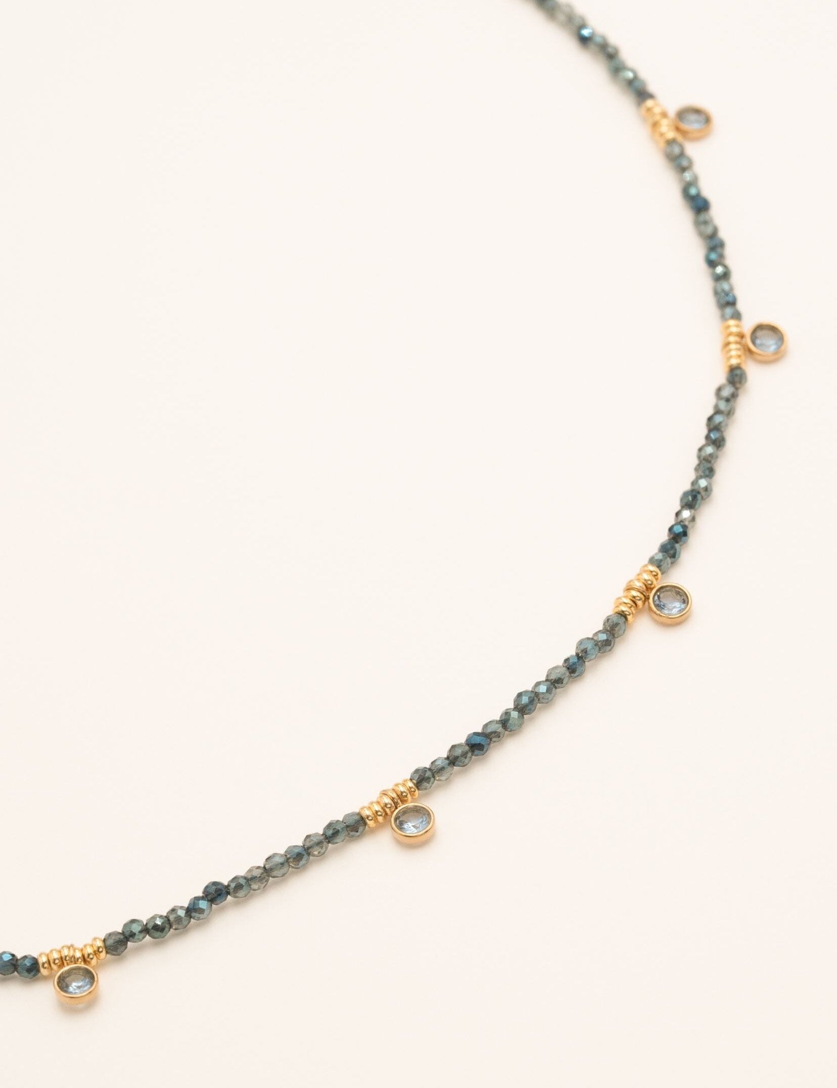 Collier Bohm Paris - Victoire Collier Bohm Paris Bleu denim 