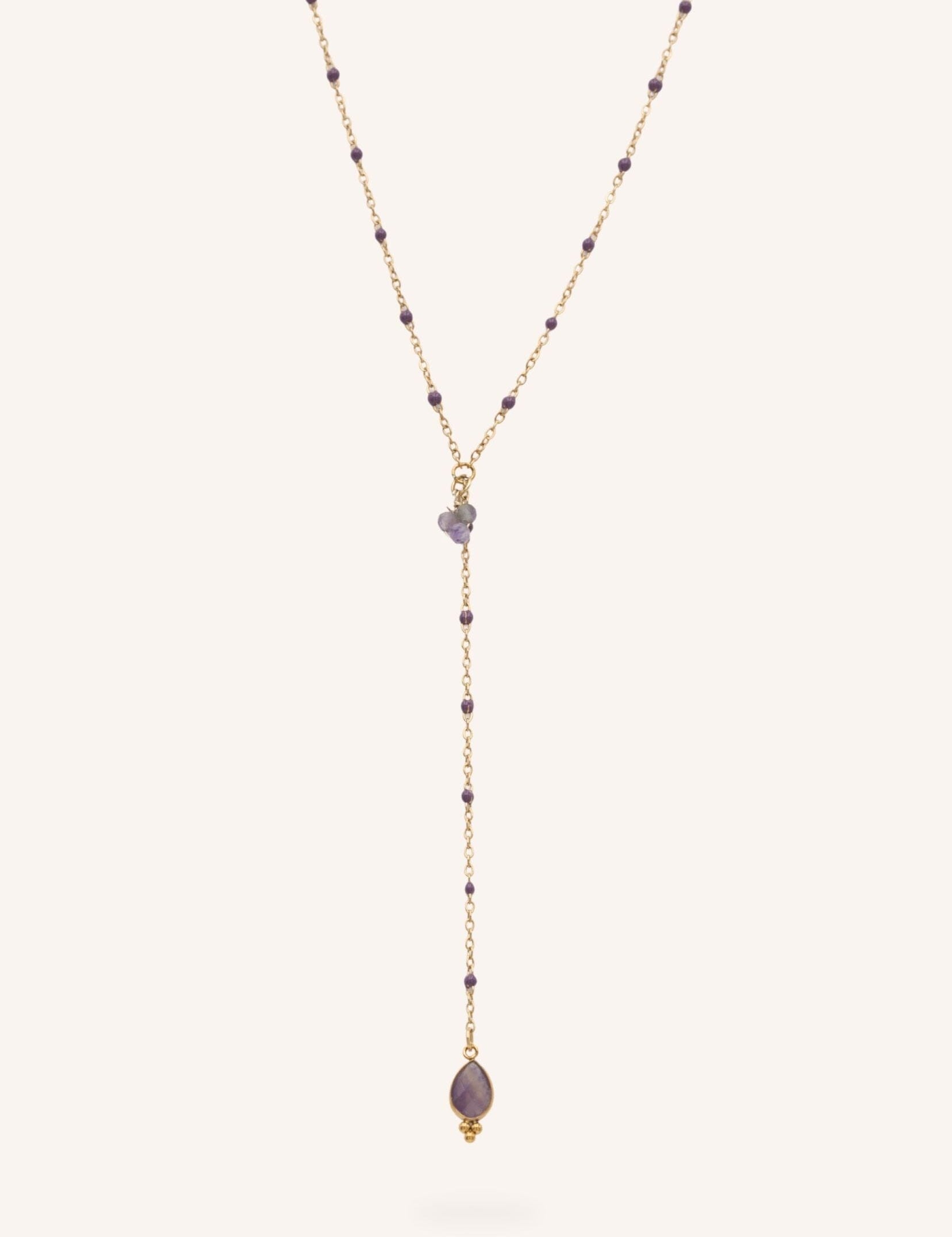 Collier Bohm Paris - Vyra Collier en Y Bohm Paris Amethyste 
