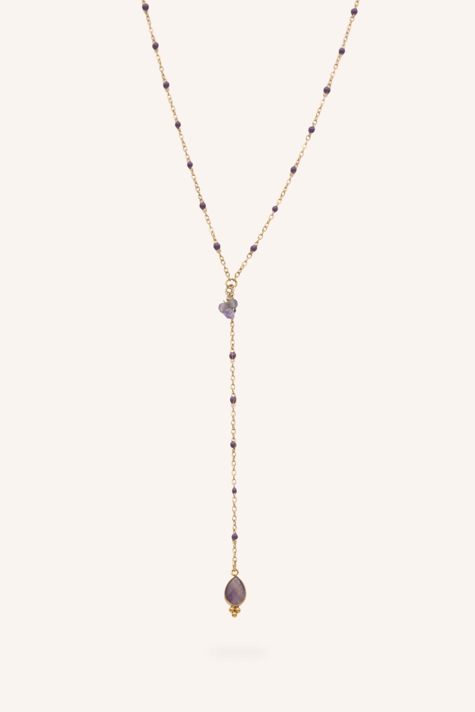 Collier Bohm Paris - Vyra Collier en Y Bohm Paris Amethyste 