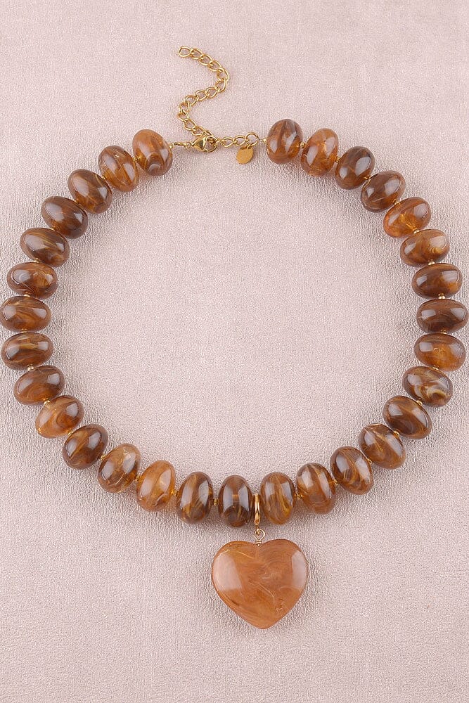 Collier Bohm Paris - Ziana Collier Pendantifs Bohm Paris Brun 