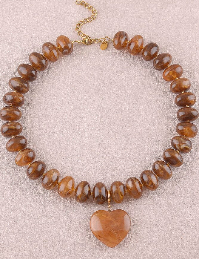 Collier Bohm Paris - Ziana Collier Pendantifs Bohm Paris Brun 