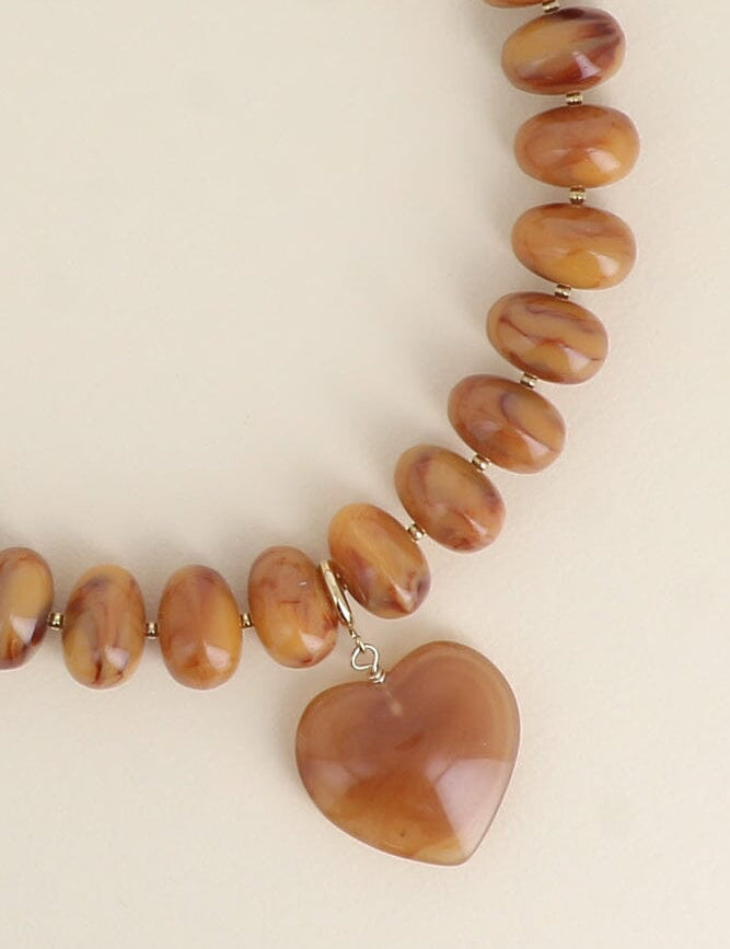 Collier Bohm Paris - Ziana Collier Pendantifs Bohm Paris Caramel 