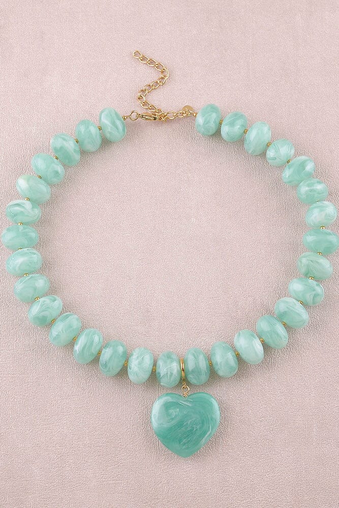 Collier Bohm Paris - Ziana Collier Pendantifs Bohm Paris Vert d'eau 