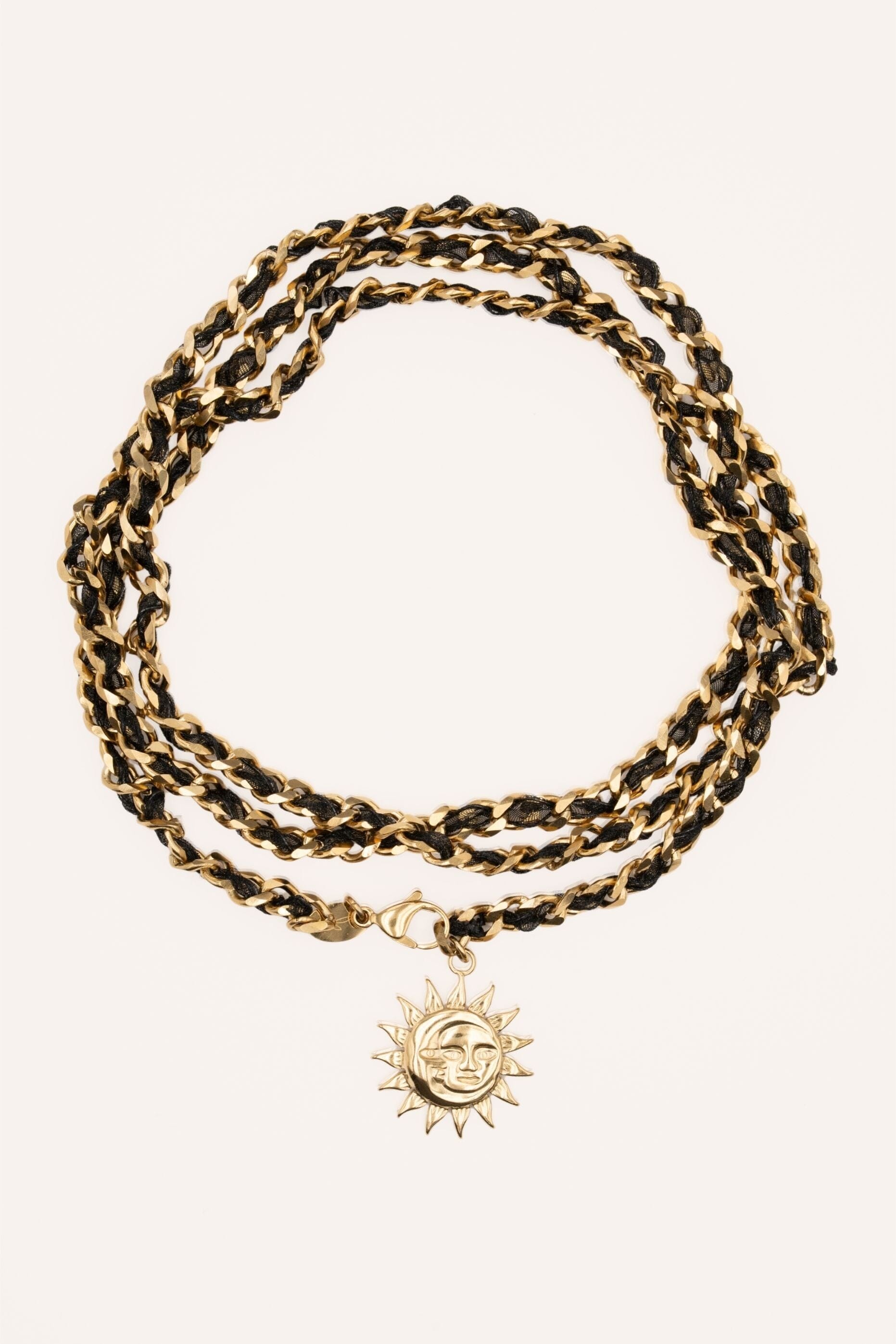 Collier Chaîne de ventre Bohm Paris - Lioren Collier Chaîne de ventre Bohm Paris Noir 