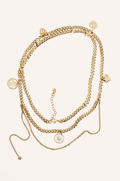 Collier Chaîne de ventre Bohm Paris - Orion Collier Chaîne de ventre Bohm Paris Doré 