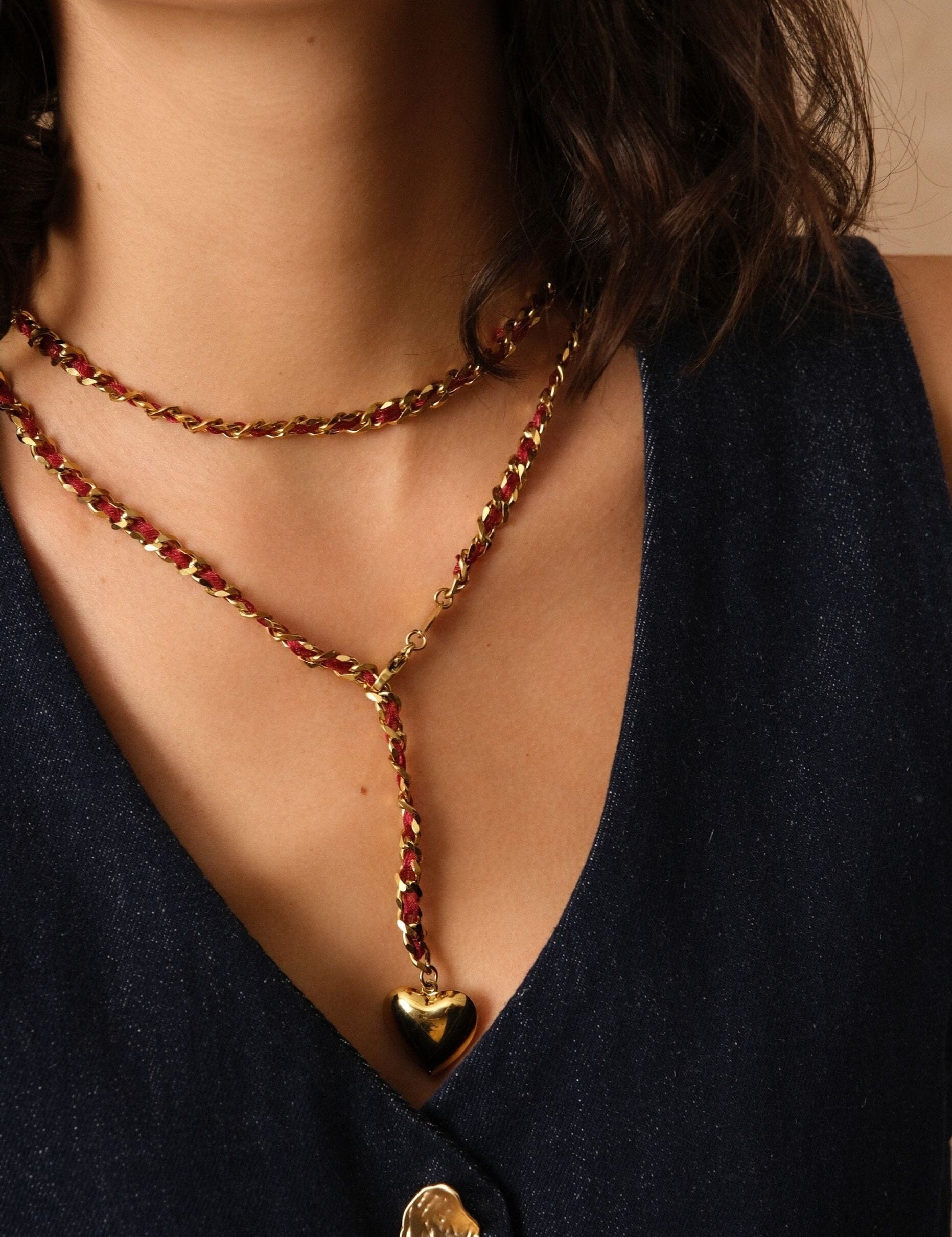 Collier Chaîne de ventre Bohm Paris - Solor Collier Chaîne de ventre Bohm Paris 