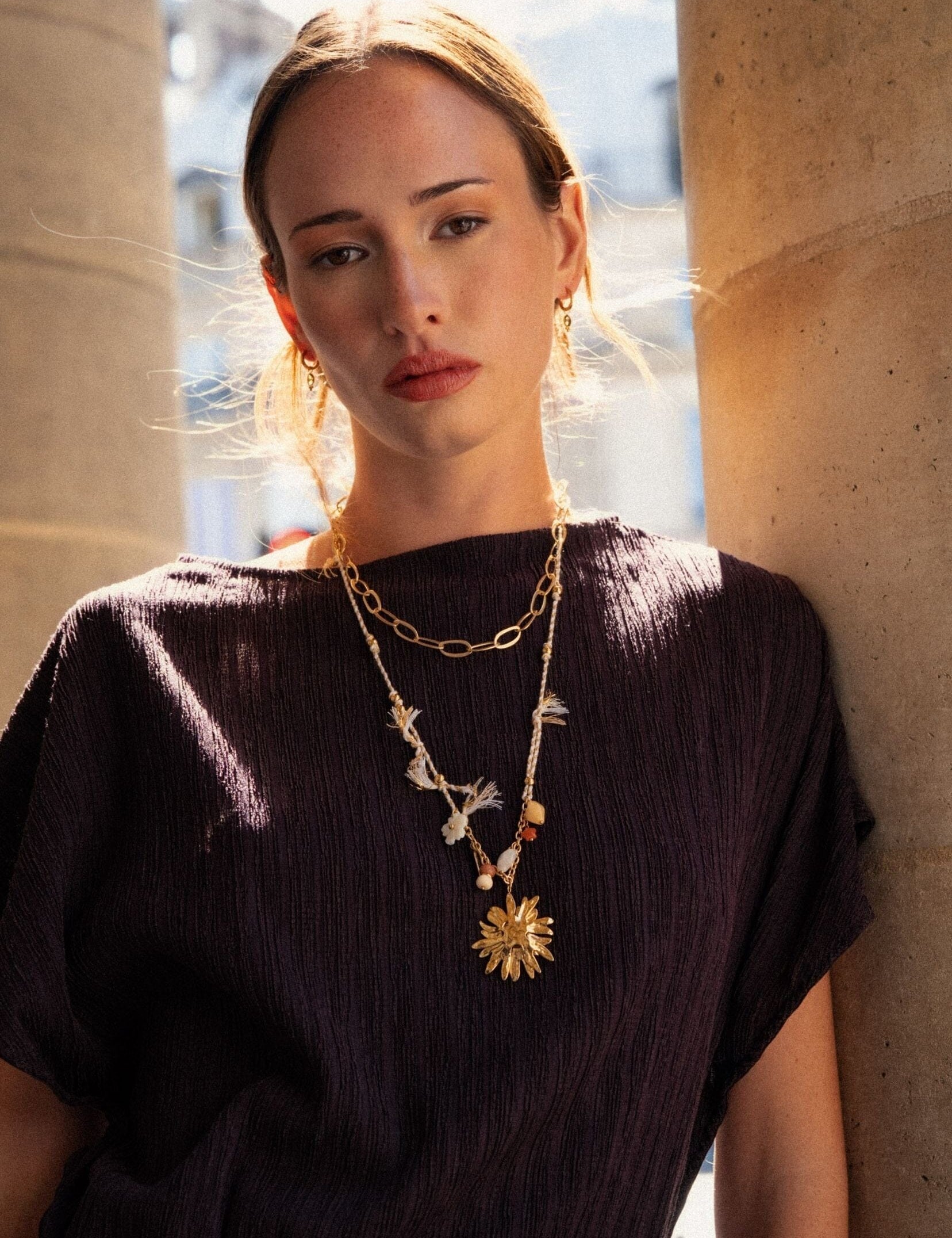 Collier Sautoir Bohm Paris - Héliora Collier type sautoir Bohm Paris 