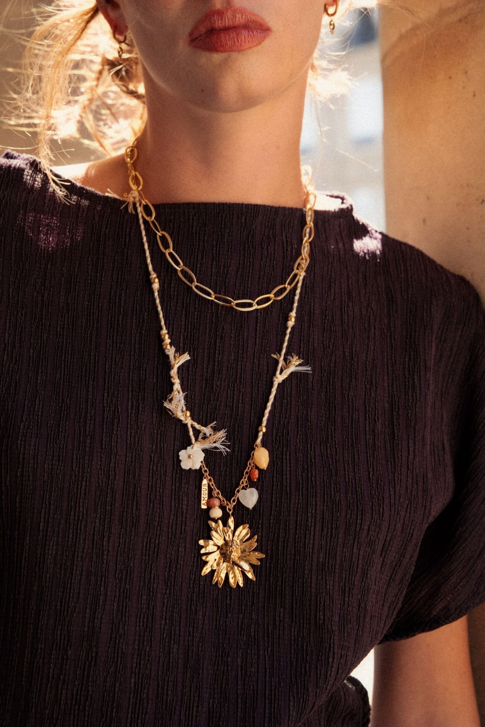 Collier Sautoir Bohm Paris - Héliora Collier type sautoir Bohm Paris 