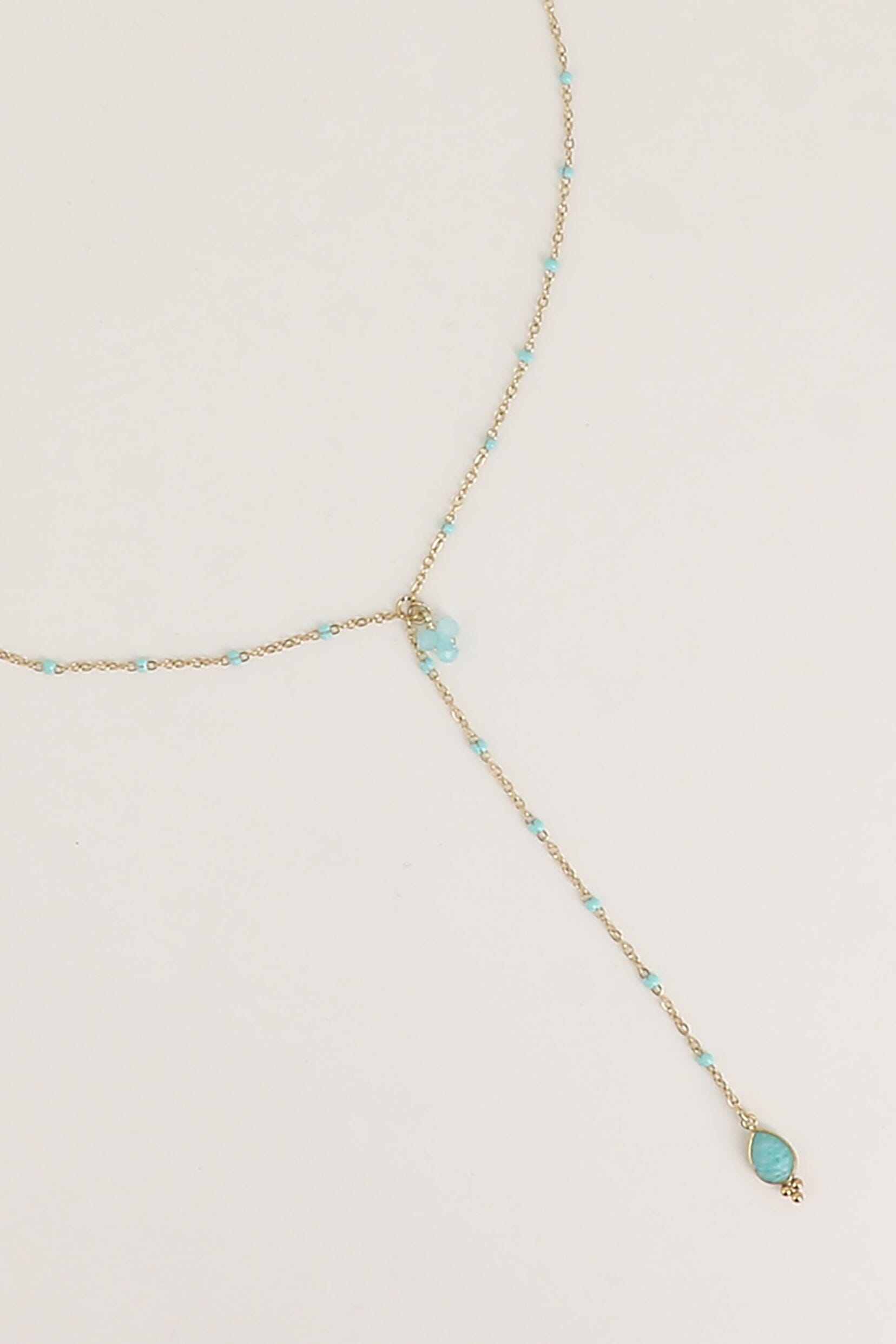 Collier Y Bohm Paris - Aveny Collier en Y Bohm Paris Amazonite 