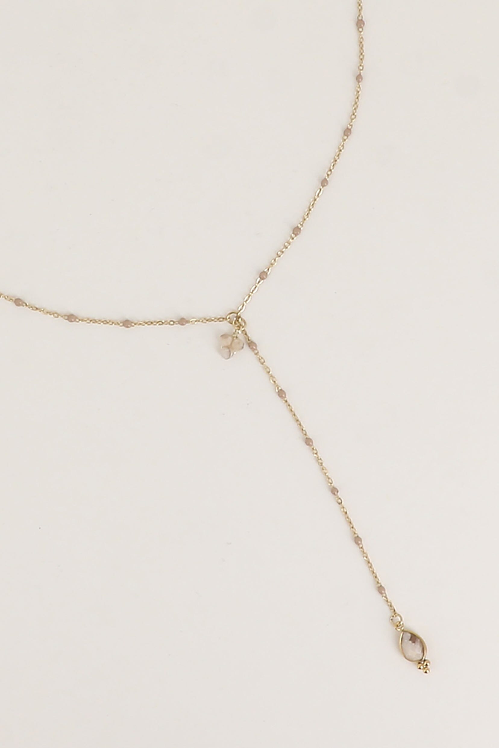 Collier Y Bohm Paris - Aveny Collier en Y Bohm Paris Jaspe Paysage 