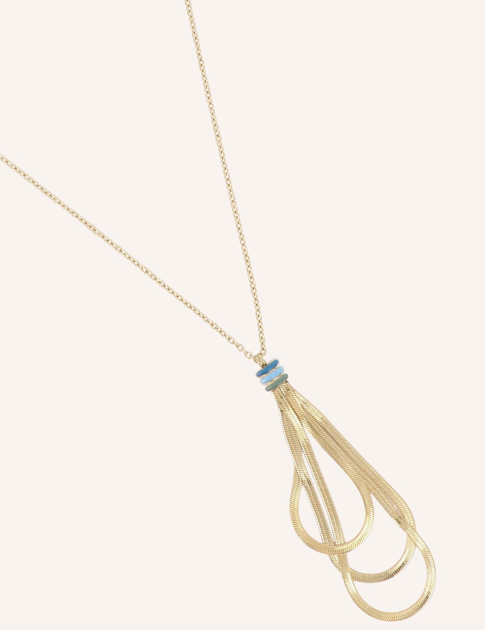 Colliers Bohm Paris - Dalia Colliers type sautoir Bohm Paris Bleu 