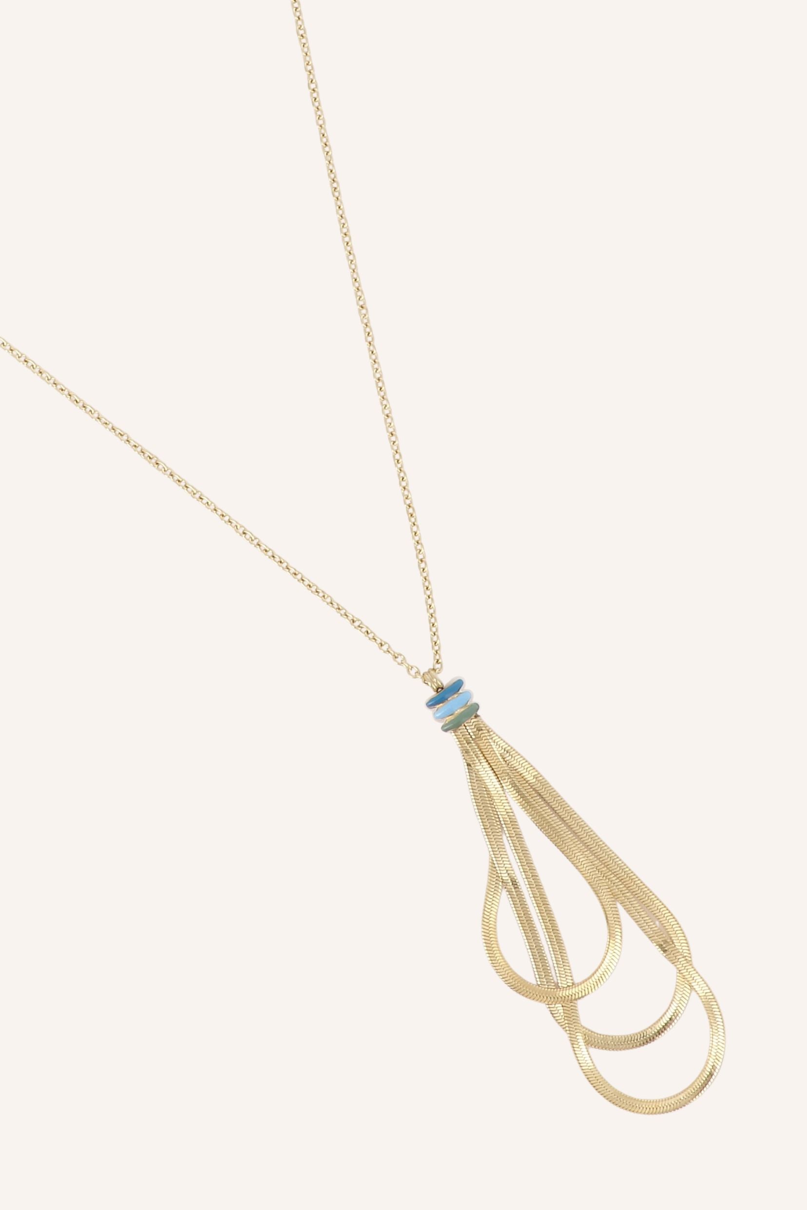 Colliers Bohm Paris - Dalia Colliers type sautoir Bohm Paris Bleu 