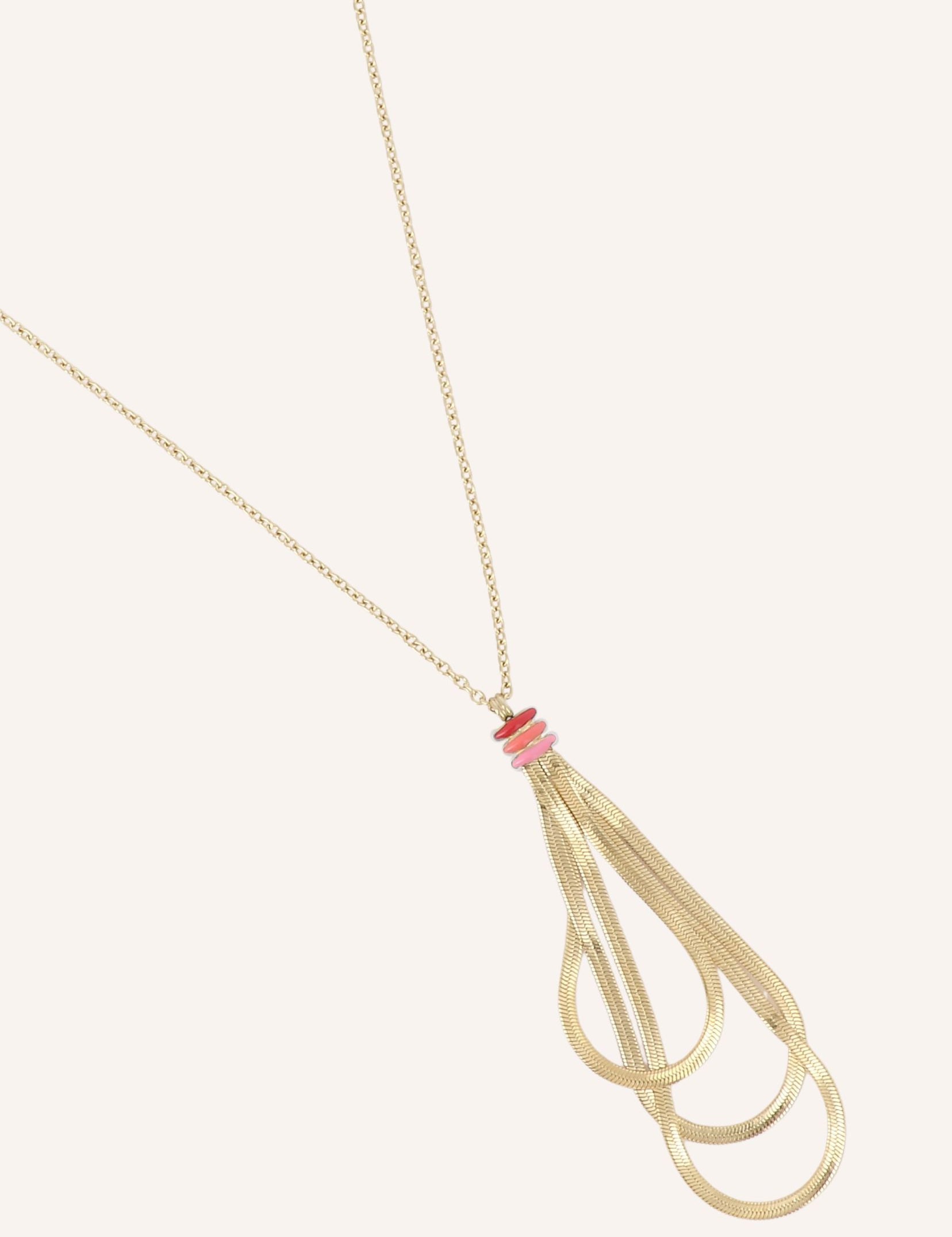 Colliers Bohm Paris - Dalia Colliers type sautoir Bohm Paris Rouge 