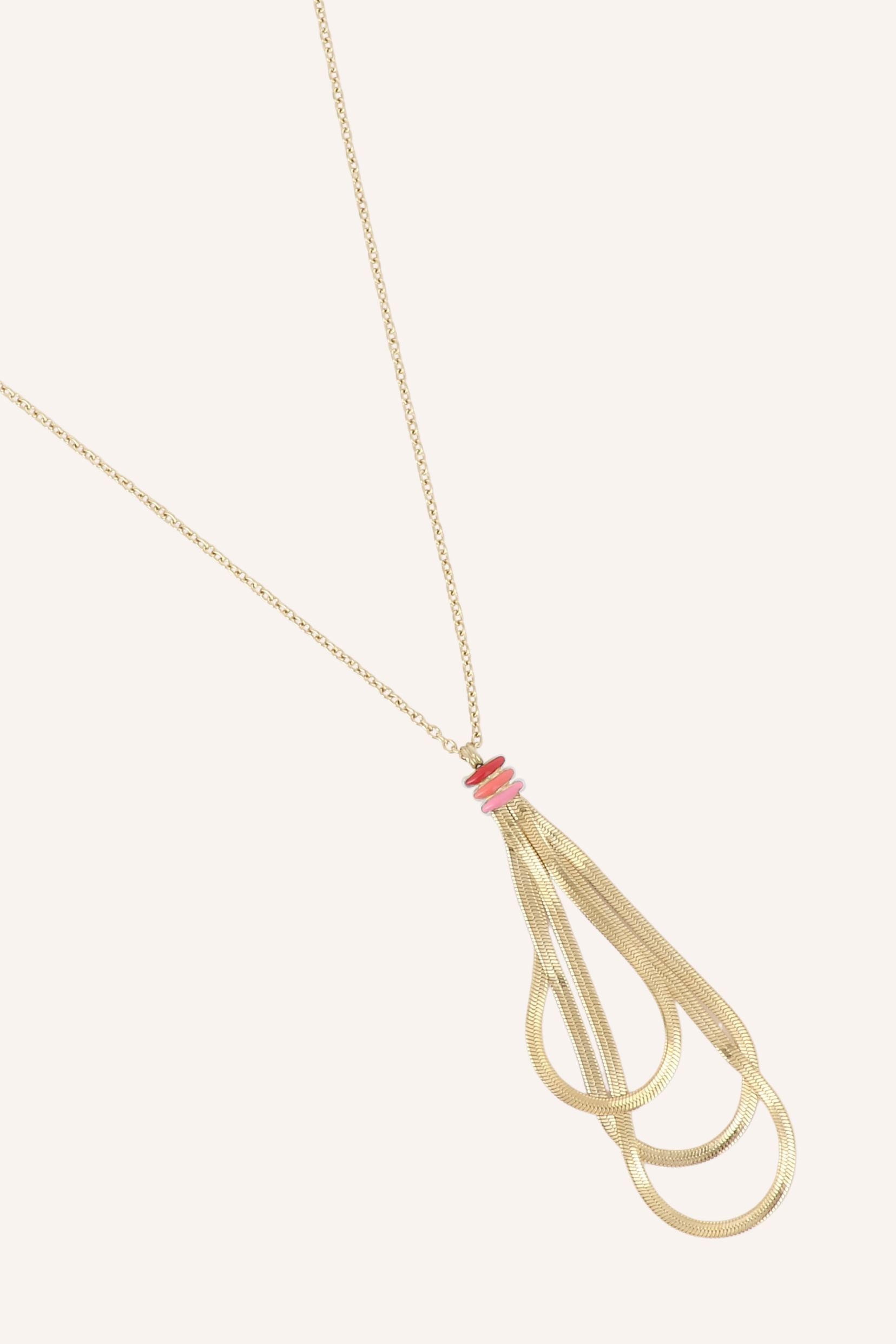 Colliers Bohm Paris - Dalia Colliers type sautoir Bohm Paris Rouge 