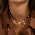 Colliers Bohm Paris - Leana Colliers sur fil Bohm Paris 