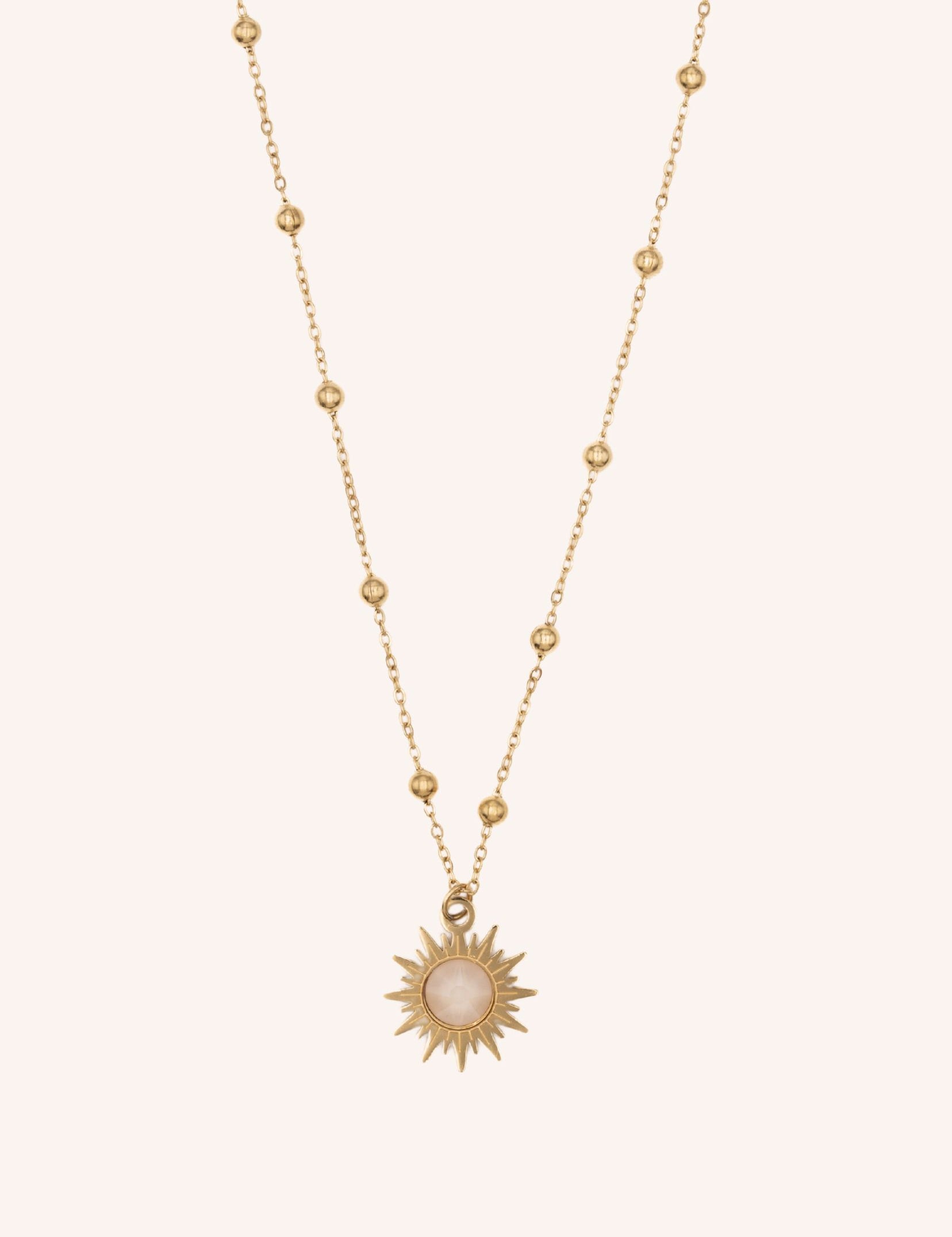 Colliers Bohm Paris - Siloané Collier Pendantifs Bohm Paris Beige rosé 