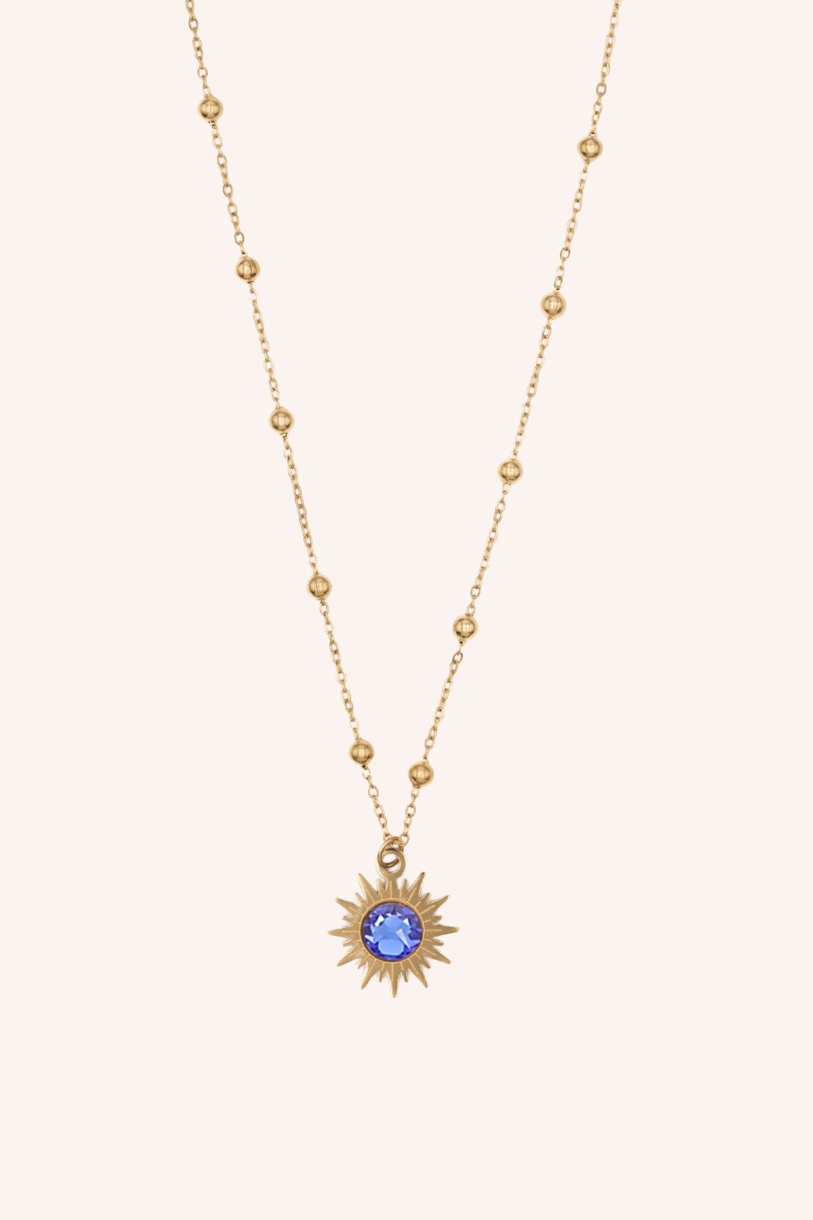 Colliers Bohm Paris - Siloané Collier Pendantifs Bohm Paris Bleu jean 