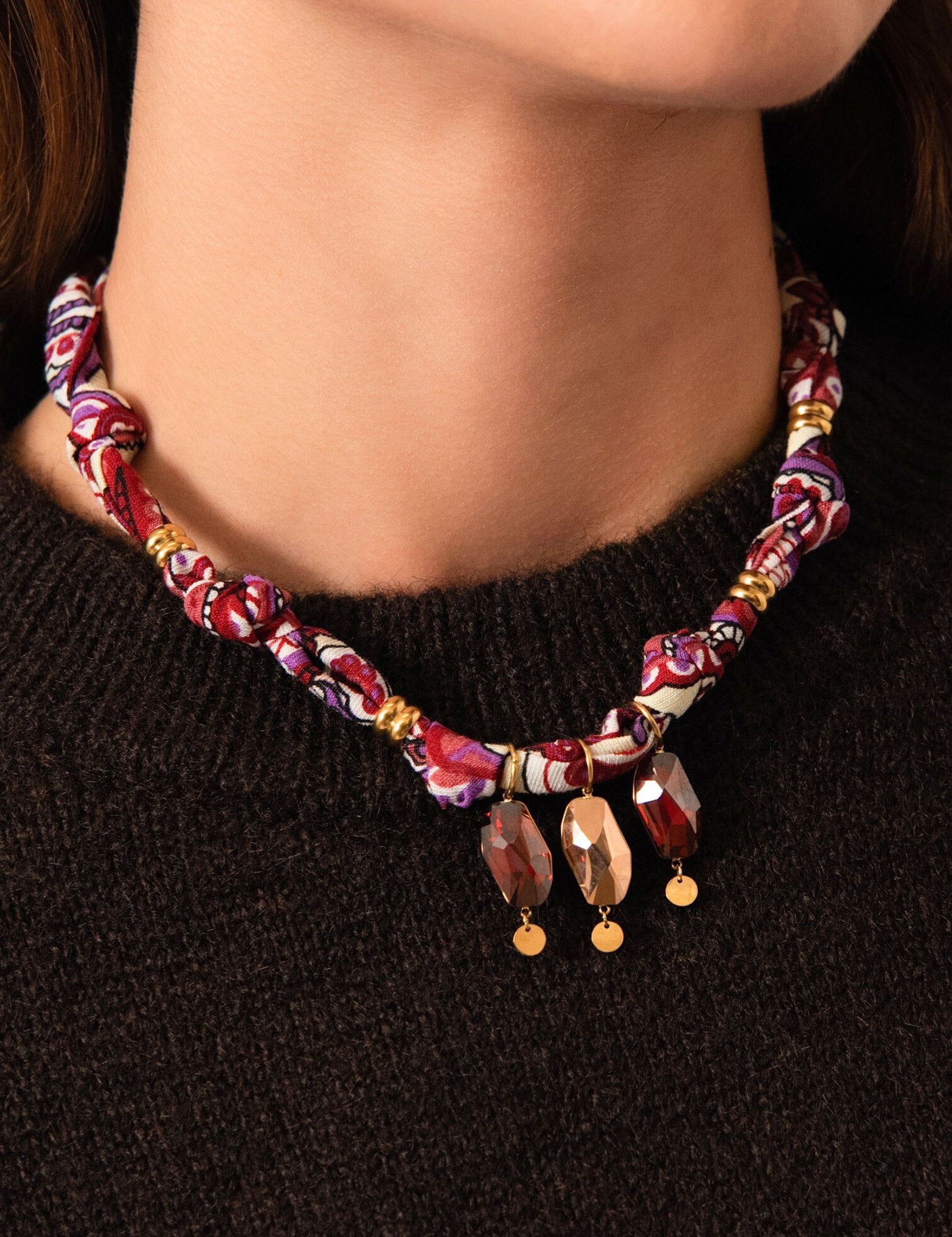 Colliers Bohm Paris -Tina Collier Pendantifs Bohm Paris 