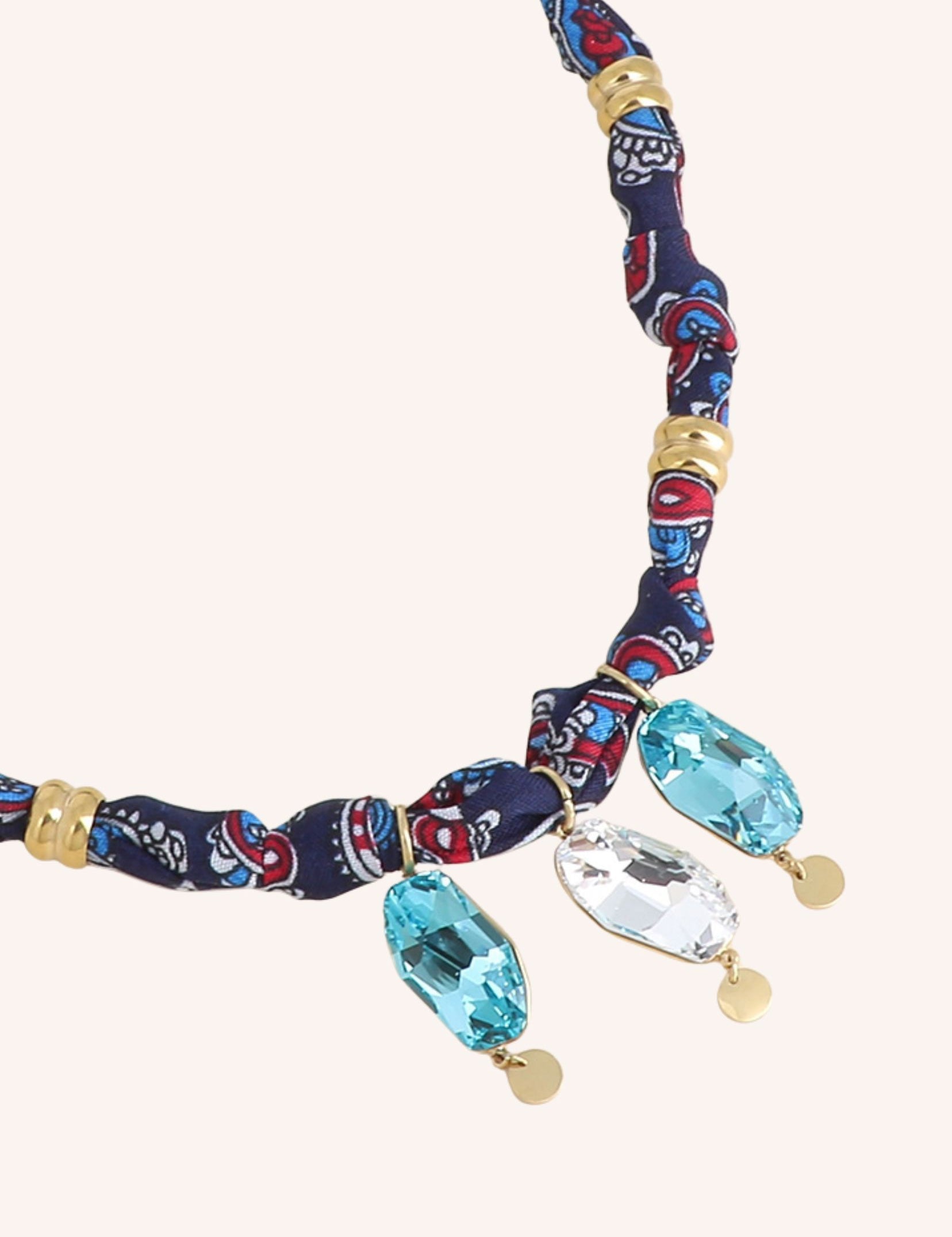 Colliers Bohm Paris -Tina Collier Pendantifs Bohm Paris Crystal 