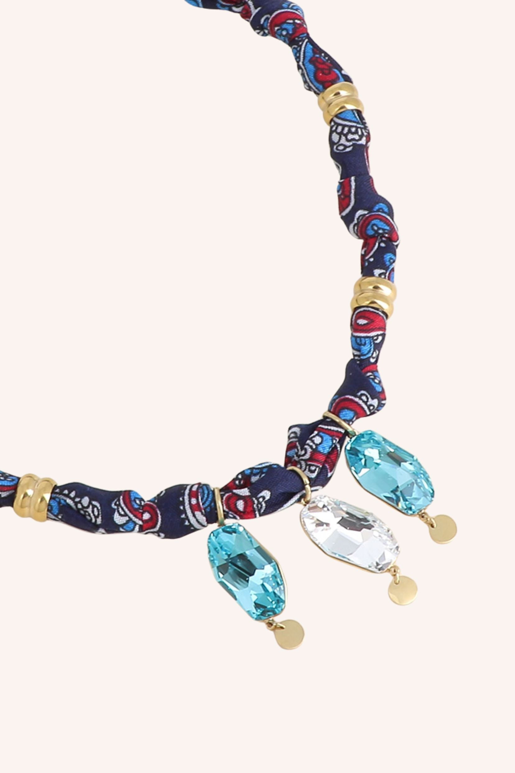 Colliers Bohm Paris -Tina Collier Pendantifs Bohm Paris Crystal 