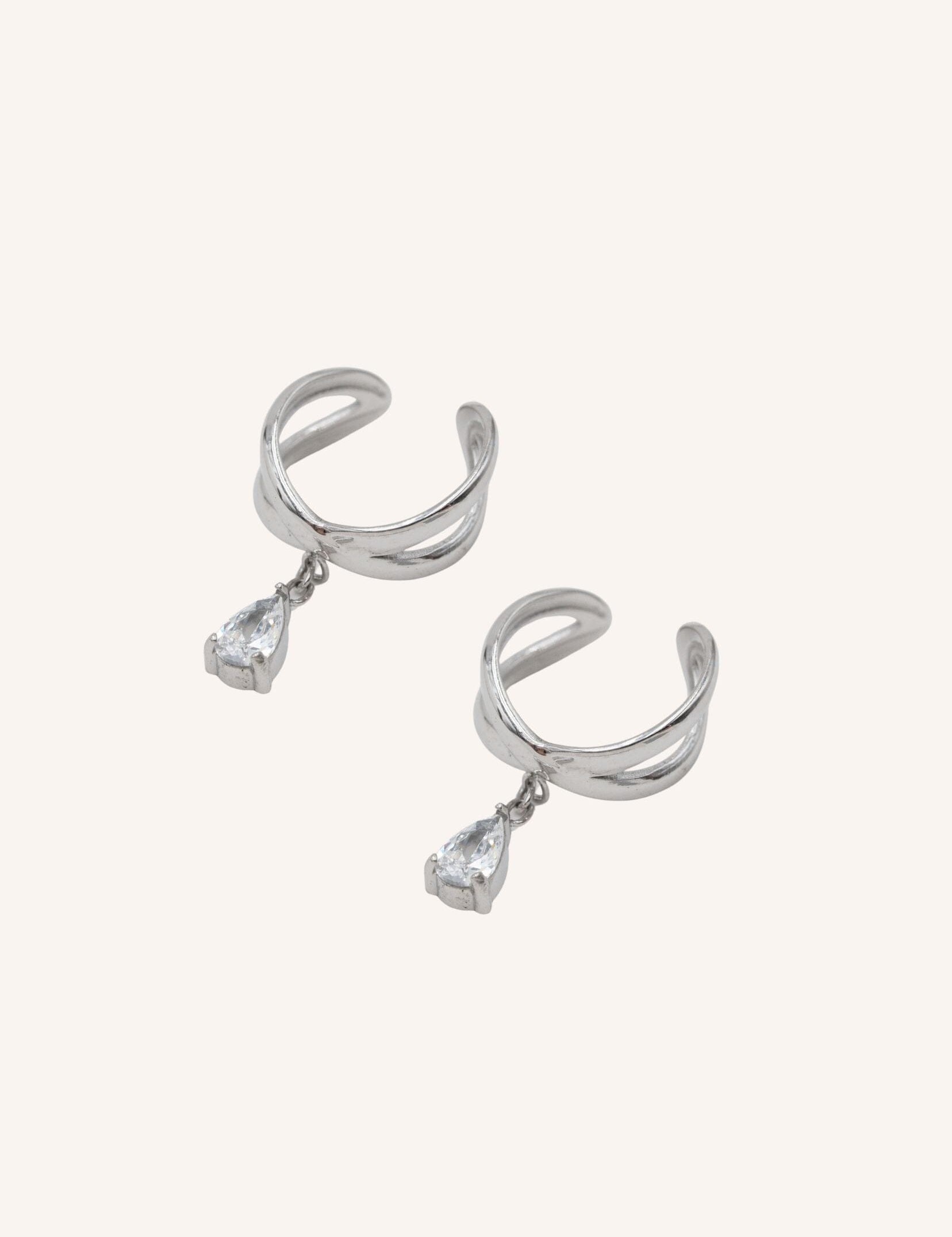 Earcuff Bohm Paris - Azoriane Boucles d'oreilles type earcuff Bohm Paris Argenté 