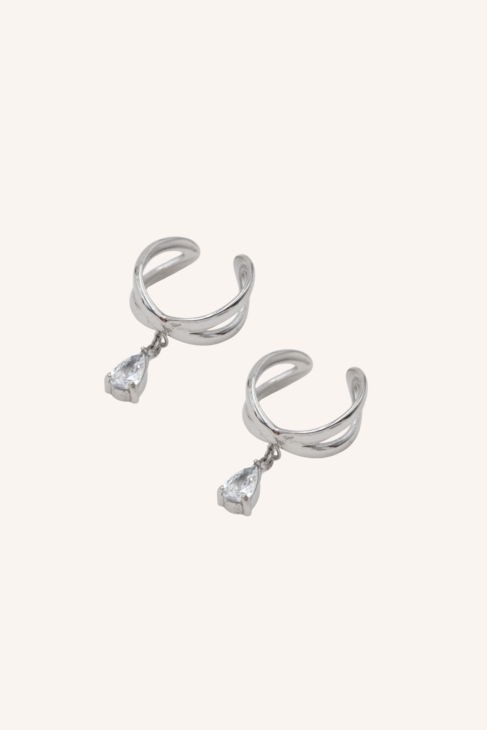 Earcuff Bohm Paris - Azoriane Boucles d'oreilles type earcuff Bohm Paris Argenté 