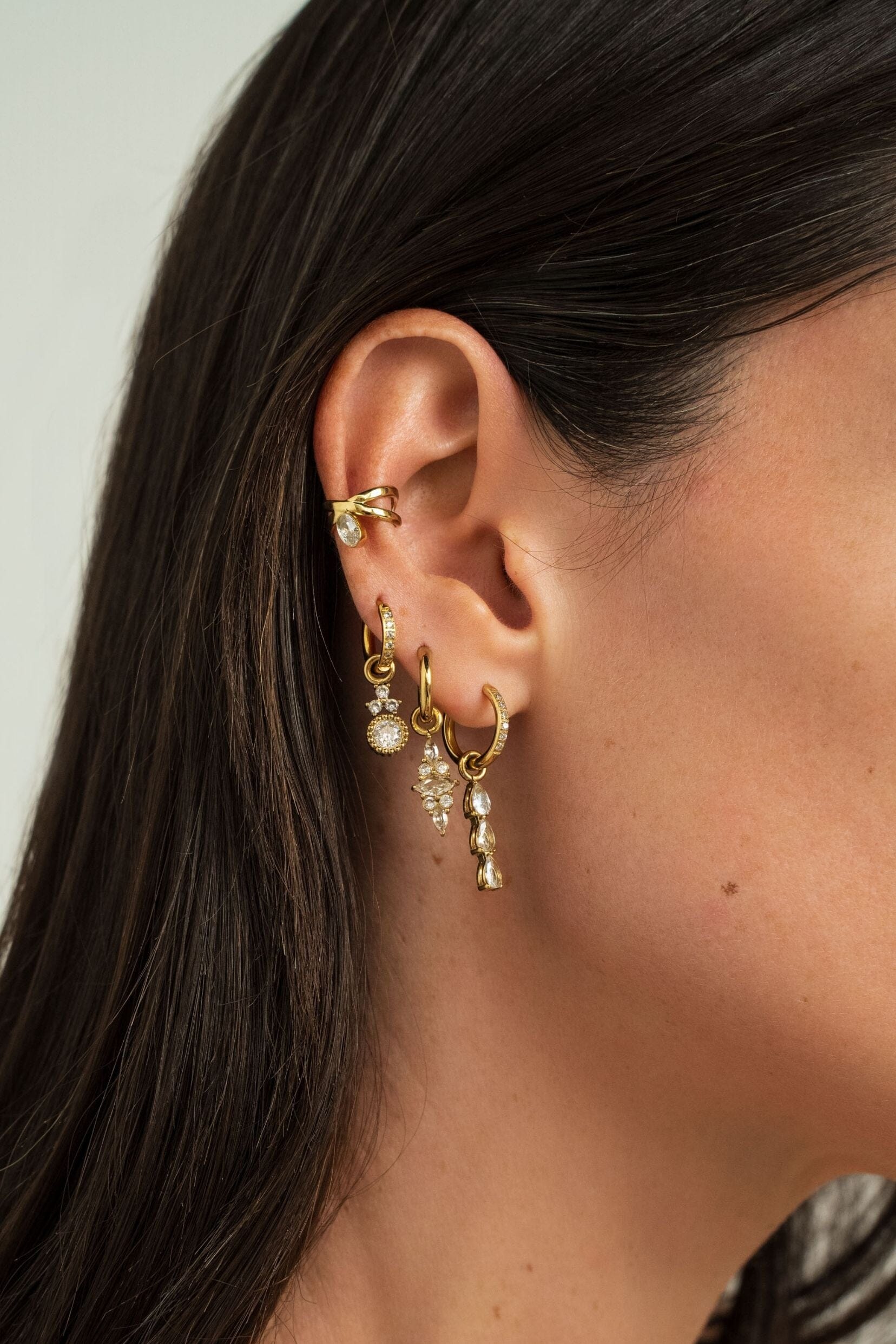 Earcuff Bohm Paris - Évania Boucles d'oreilles type earcuff Bohm Paris 
