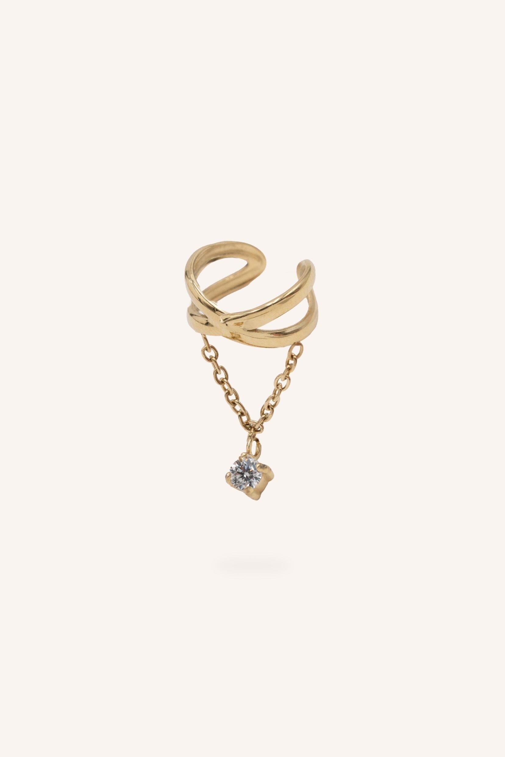 Earcuff Bohm Paris - Naoria Boucles d'oreilles type earcuff Bohm Paris Doré 