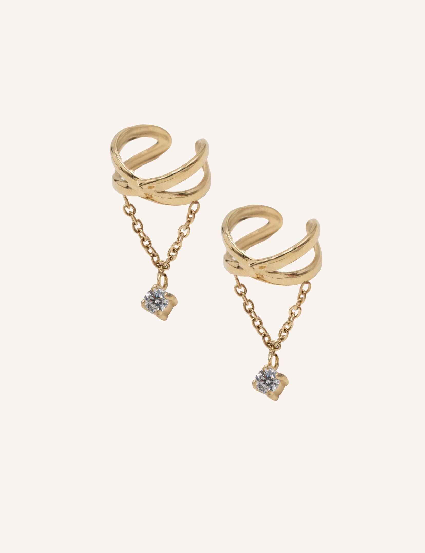 Earcuff Bohm Paris - Naoria Boucles d'oreilles type earcuff Bohm Paris Doré 