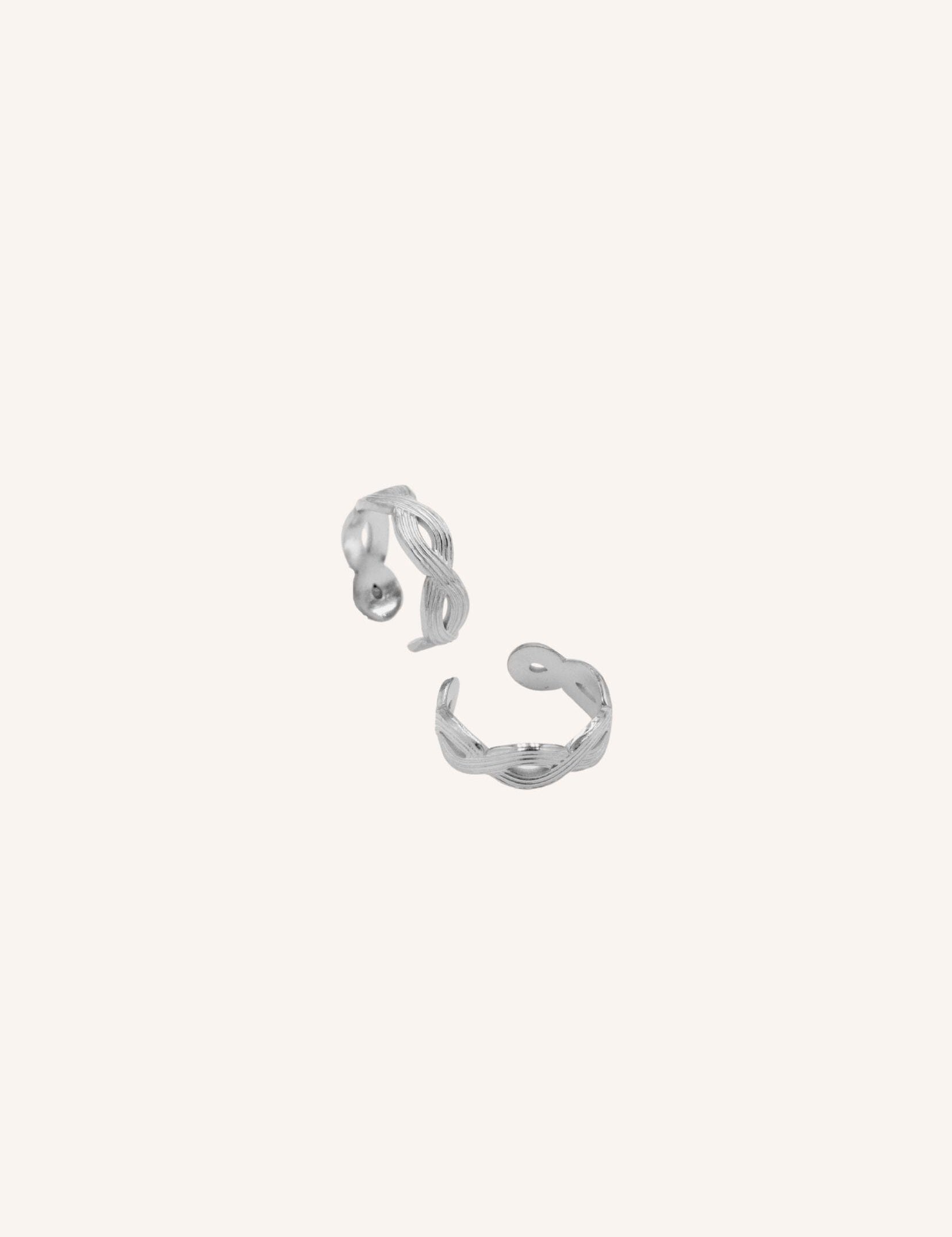 Earcuff Bohm Paris - Tressia Boucles d'oreilles type earcuff Bohm Paris Argenté 