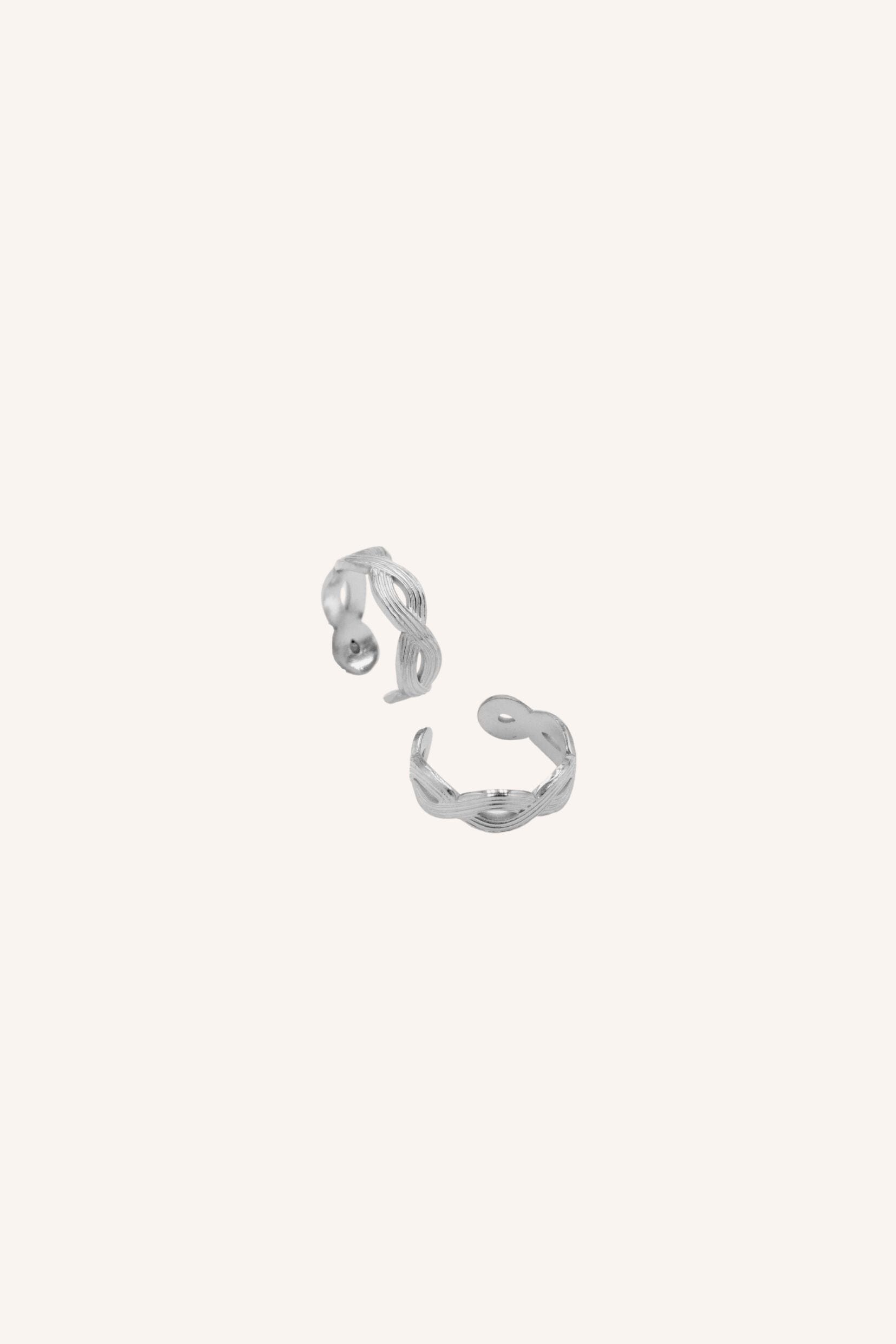 Earcuff Bohm Paris - Tressia Boucles d'oreilles type earcuff Bohm Paris Argenté 