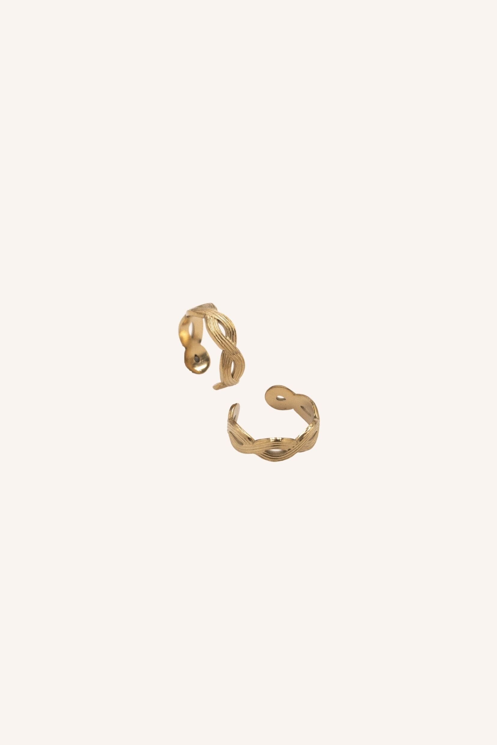 Earcuff Bohm Paris - Tressia Boucles d'oreilles type earcuff Bohm Paris Doré 