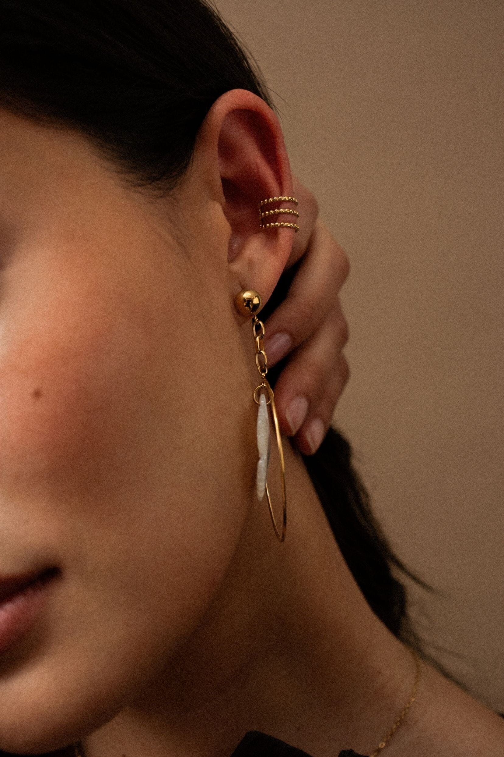 Earcuff Bohm Paris - Tria Boucles d'oreilles type earcuff Bohm Paris 