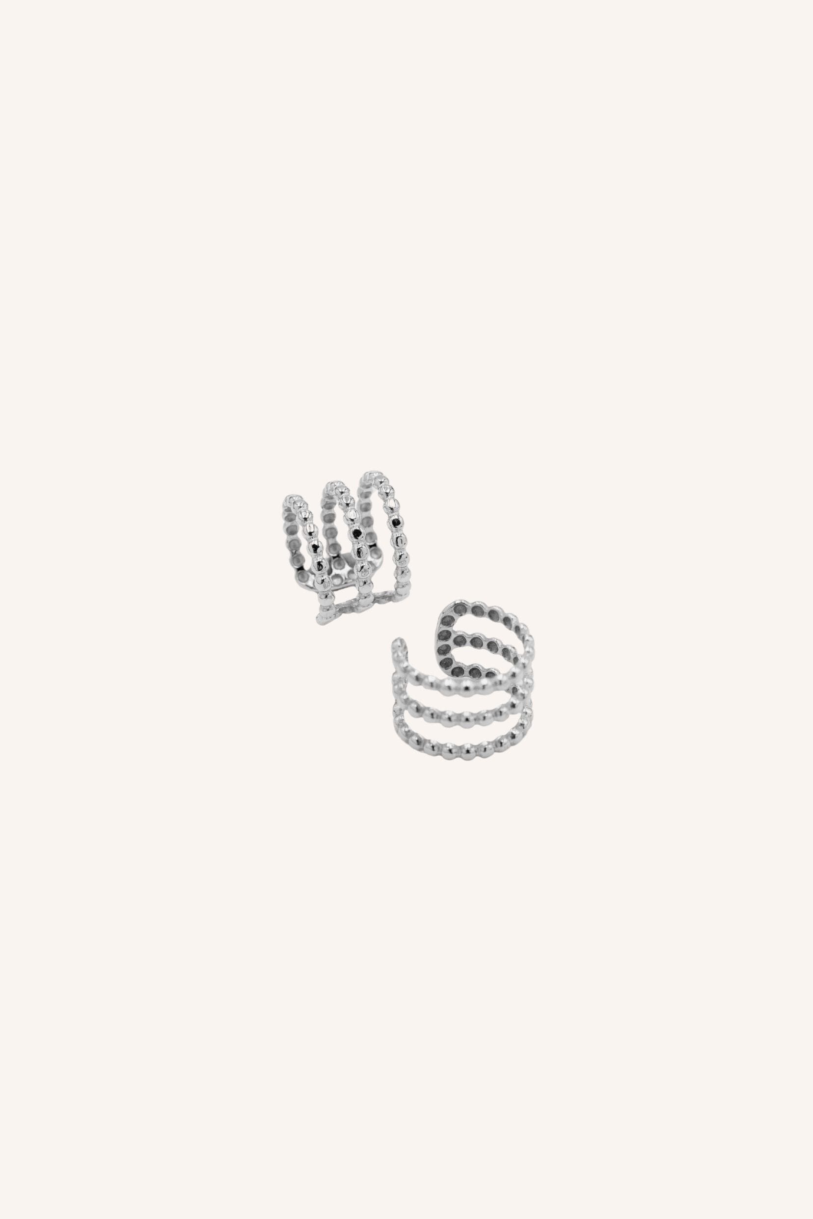 Earcuff Bohm Paris - Tria Boucles d'oreilles type earcuff Bohm Paris Argenté 