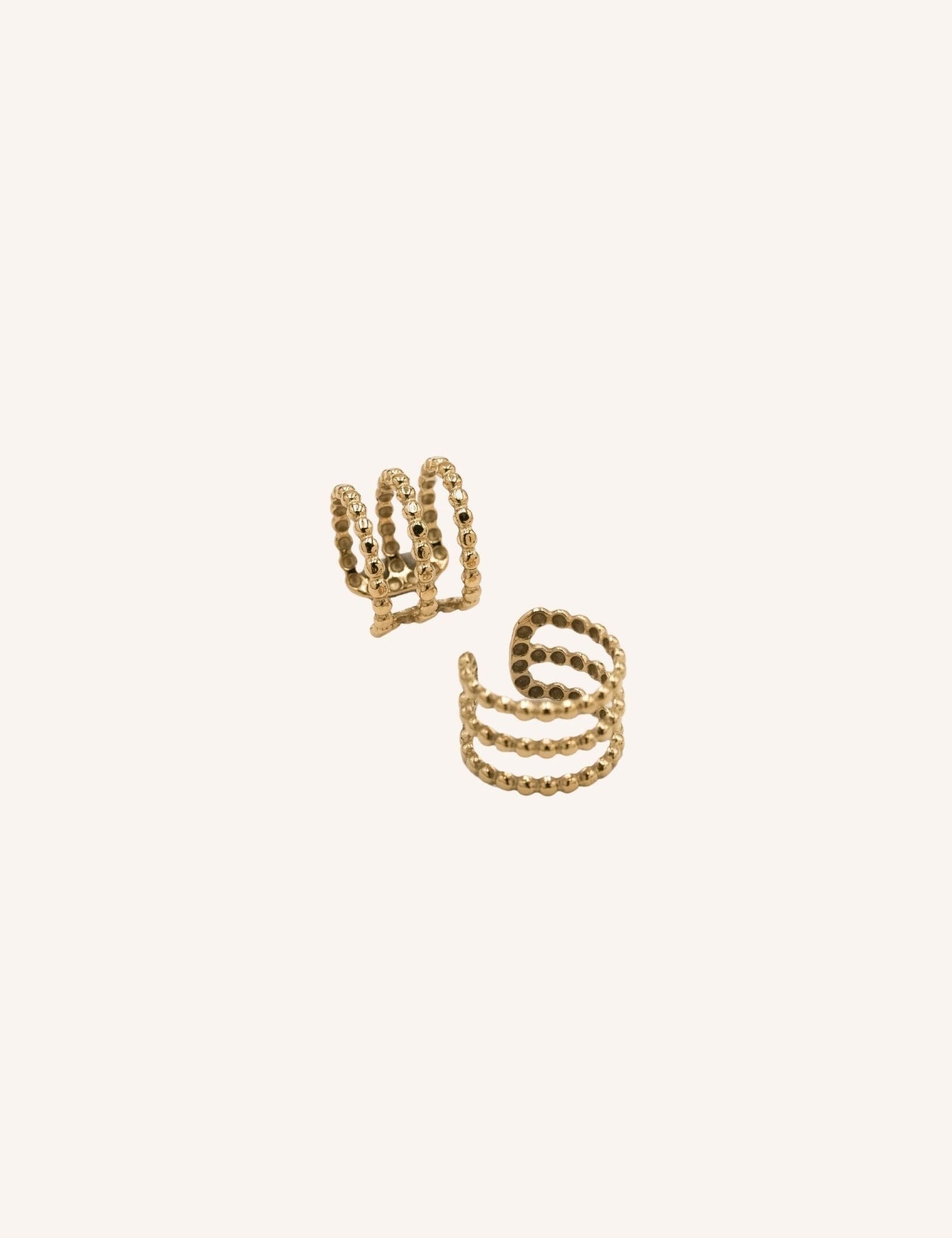 Earcuff Bohm Paris - Tria Boucles d'oreilles type earcuff Bohm Paris Doré 