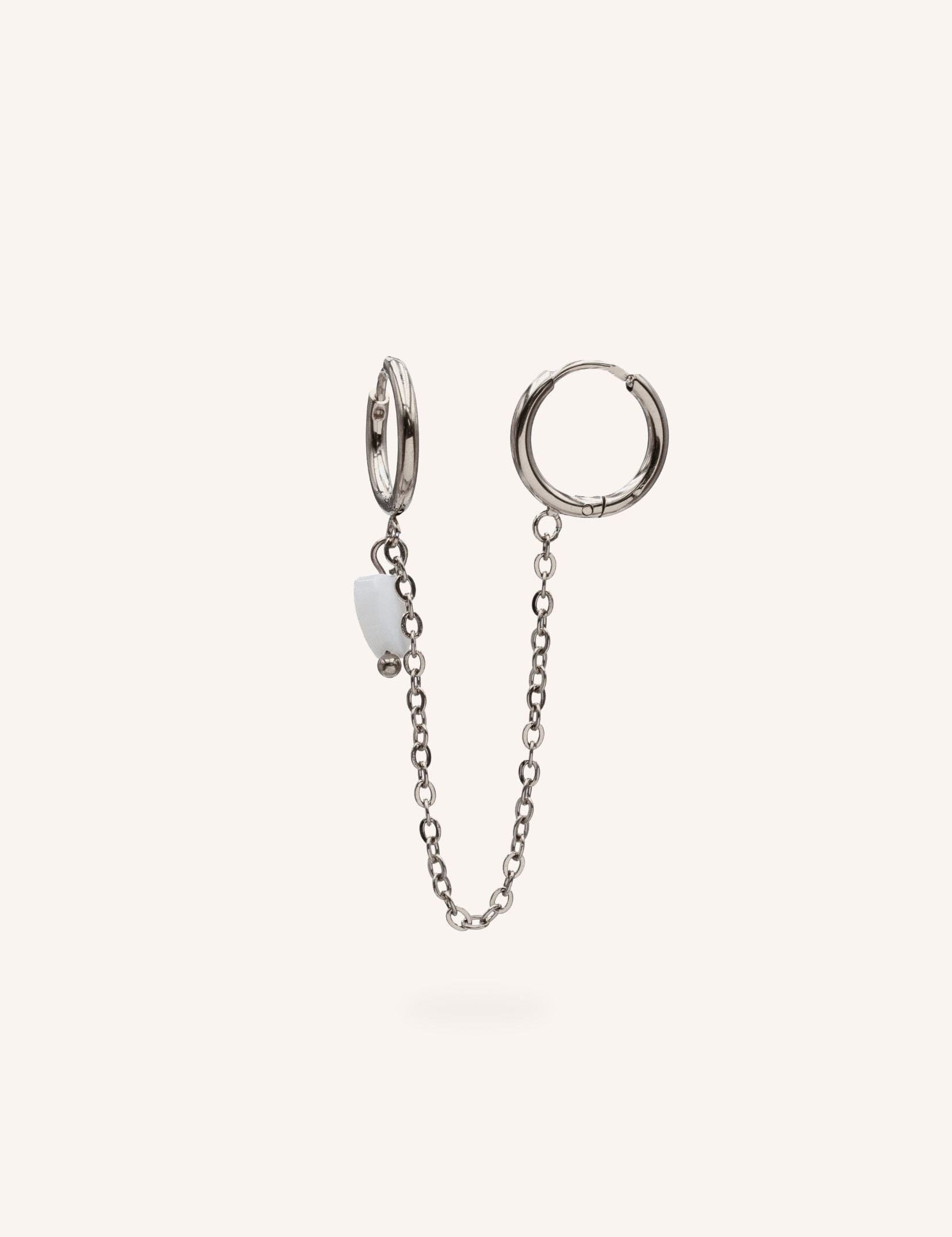 Mono-boucles Bohm Paris - Siloé Boucles d'oreilles type Mono boucles Bohm Paris Argenté 