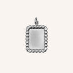 Pendentif médaille à graver Louison - argenté Bohm Paris 