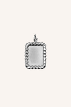 Pendentif médaille à graver Louison - argenté Bohm Paris 